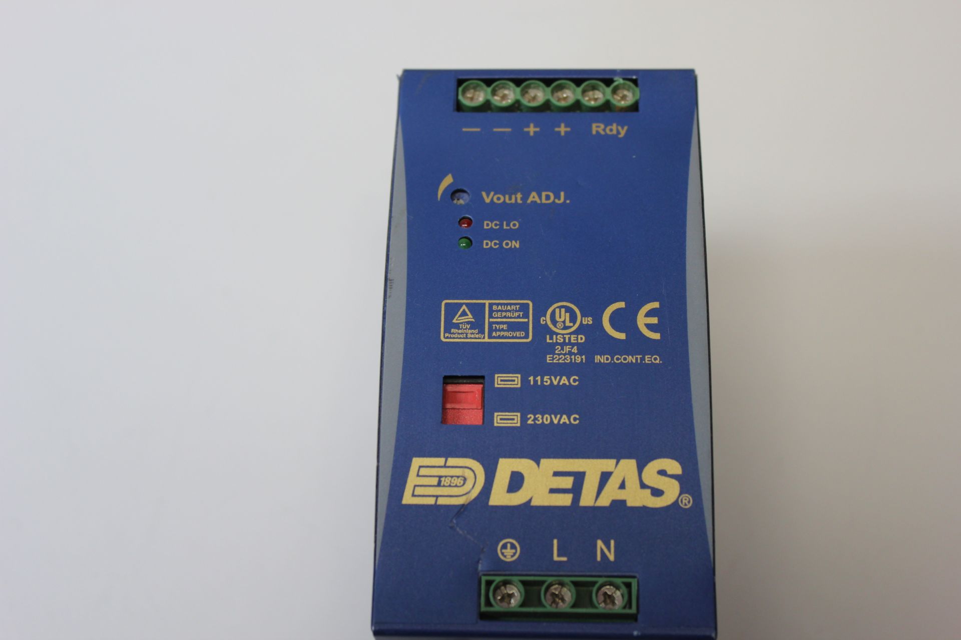 DETAS AUTOMATION POWER SUPPLY - Image 2 of 3
