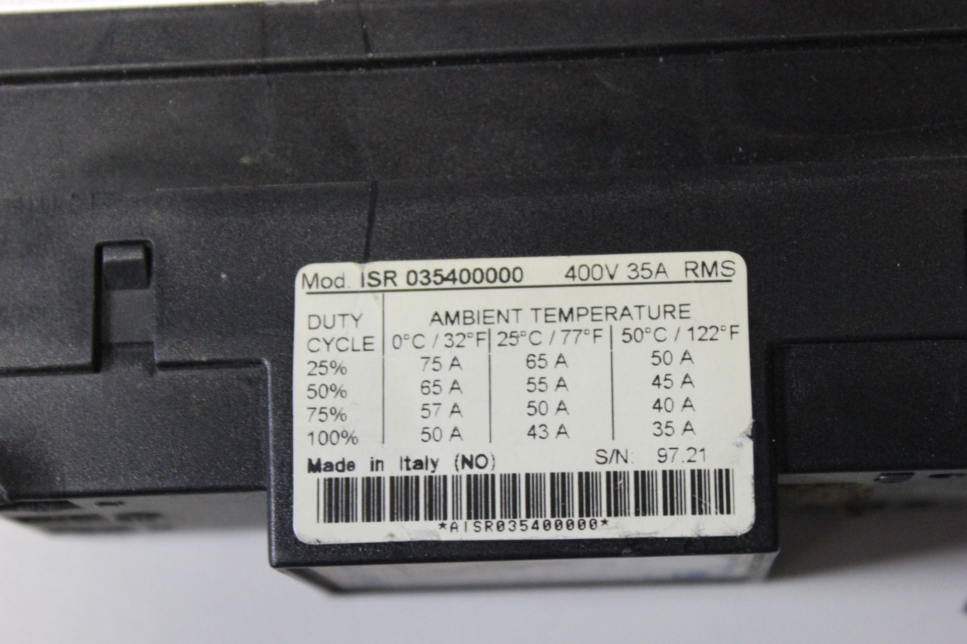 ERO ELECTRONIC SIEBE SOLID STATE RELAY - Image 3 of 3