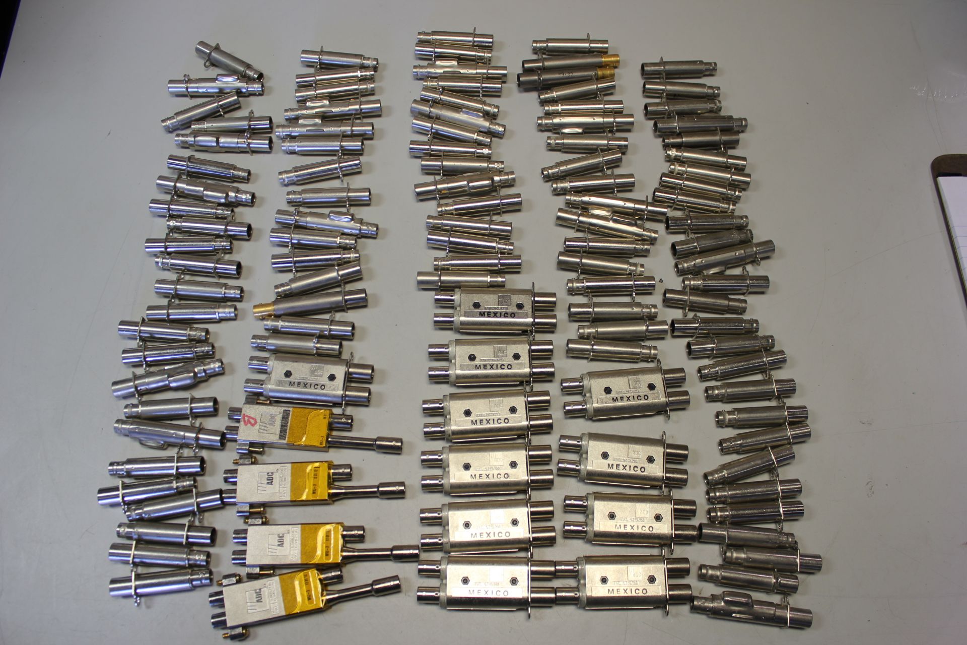 LOT OF TEST CONNECTORS/ADAPTERS