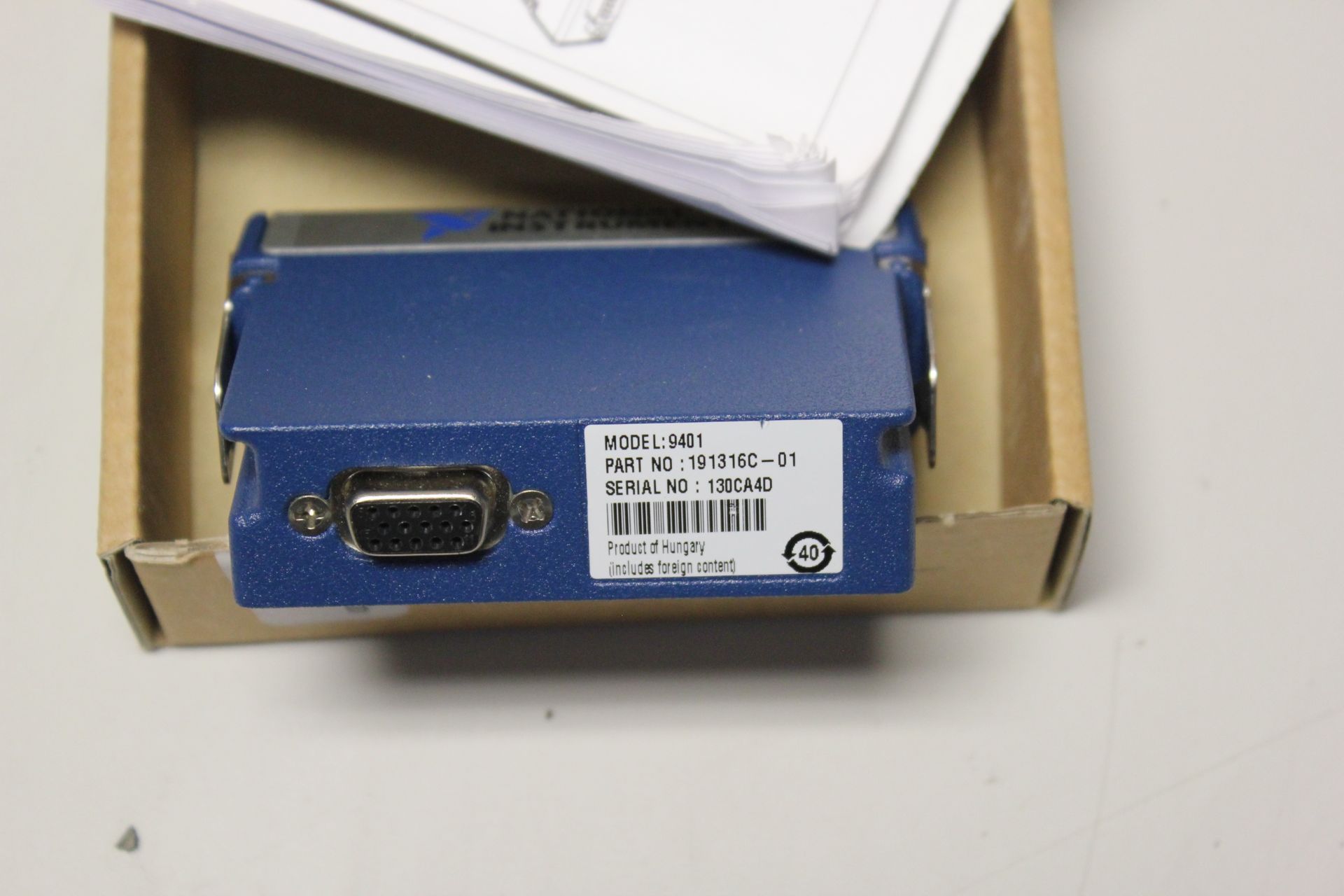 NATIONAL INSTRUMENTS 9401 8-CHANNEL TTL DIGITAL INPUT/OUTPUT MODULE - Image 4 of 5