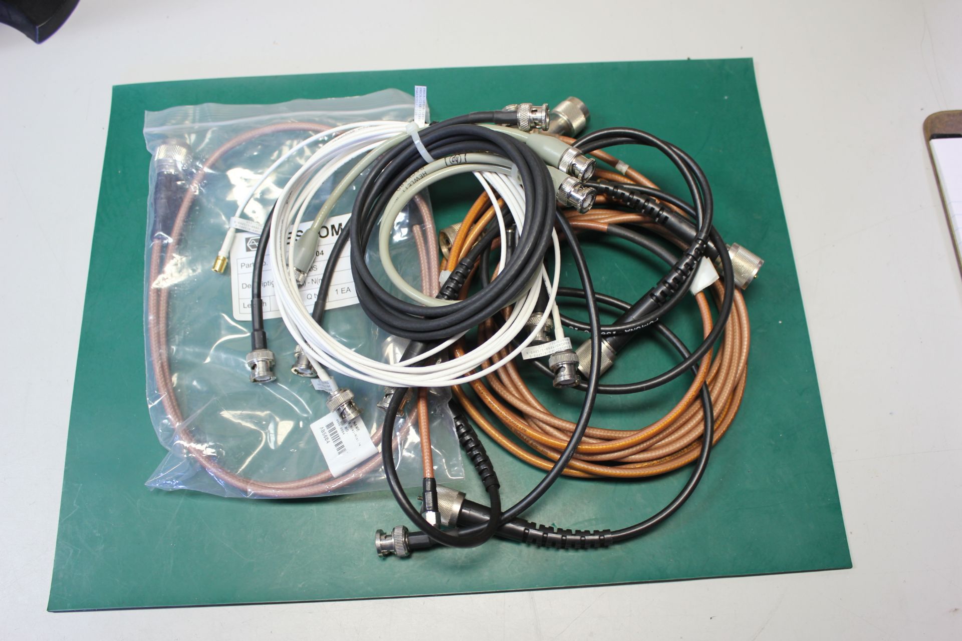 LOT OF RF MICROWAVE RF CABLES