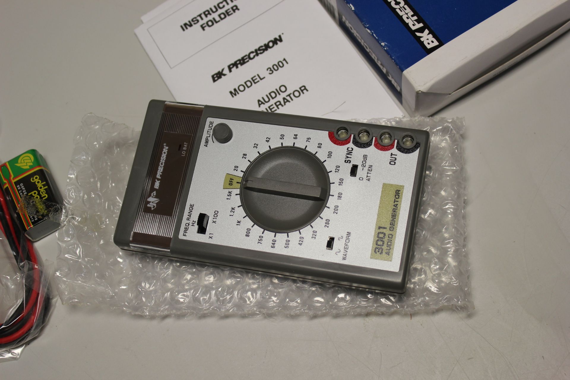 BK PRECISION MODEL 3001 AUDIO GENERATOR NEW - Image 4 of 4