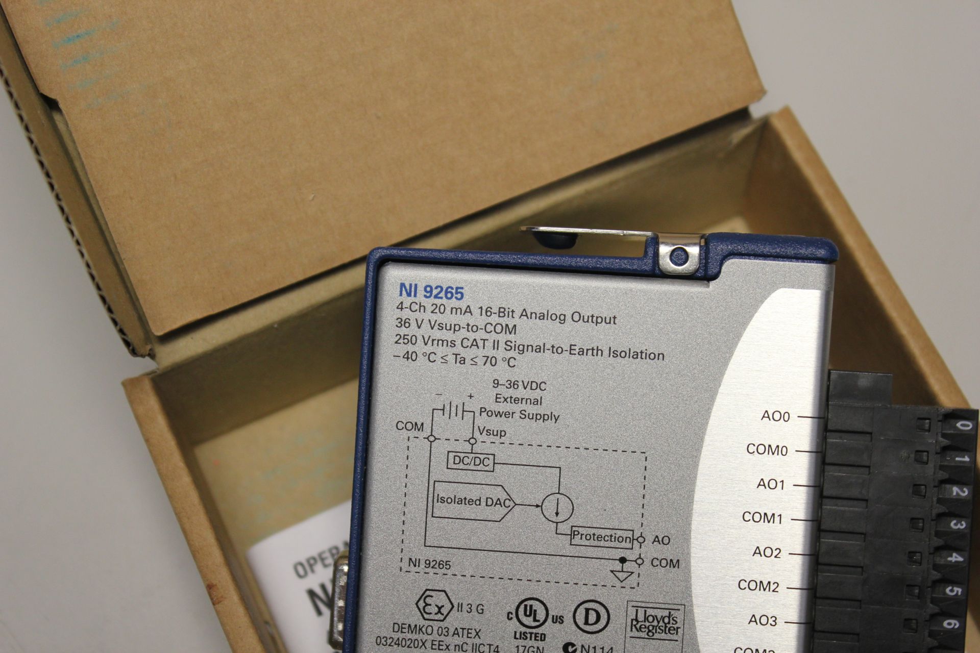 NEW NATIONAL INSTRUMENTS 9265 4-CHANNEL CURRENT OUTPUT MODULE - Image 5 of 6