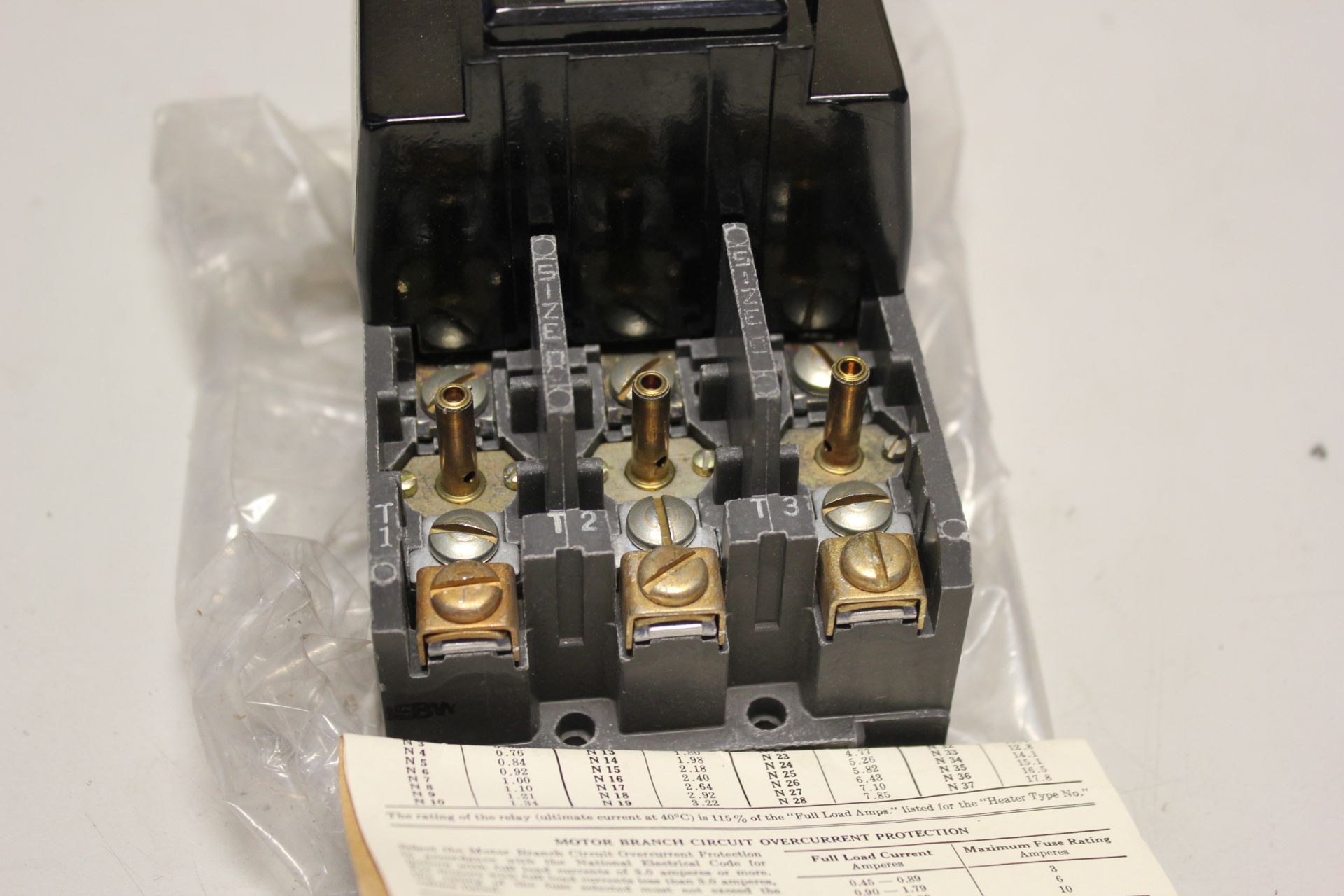 UNUSED ALLEN BRADLEY MANUAL MOTOR STARTER - Image 2 of 5