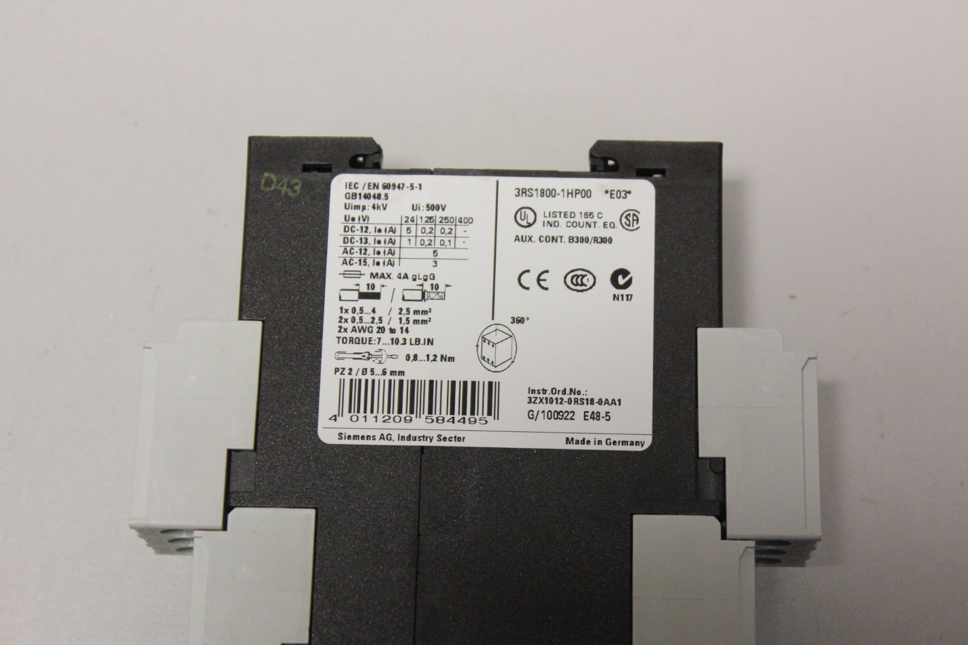 SIEMENS COUPLER RELAY - Image 2 of 2