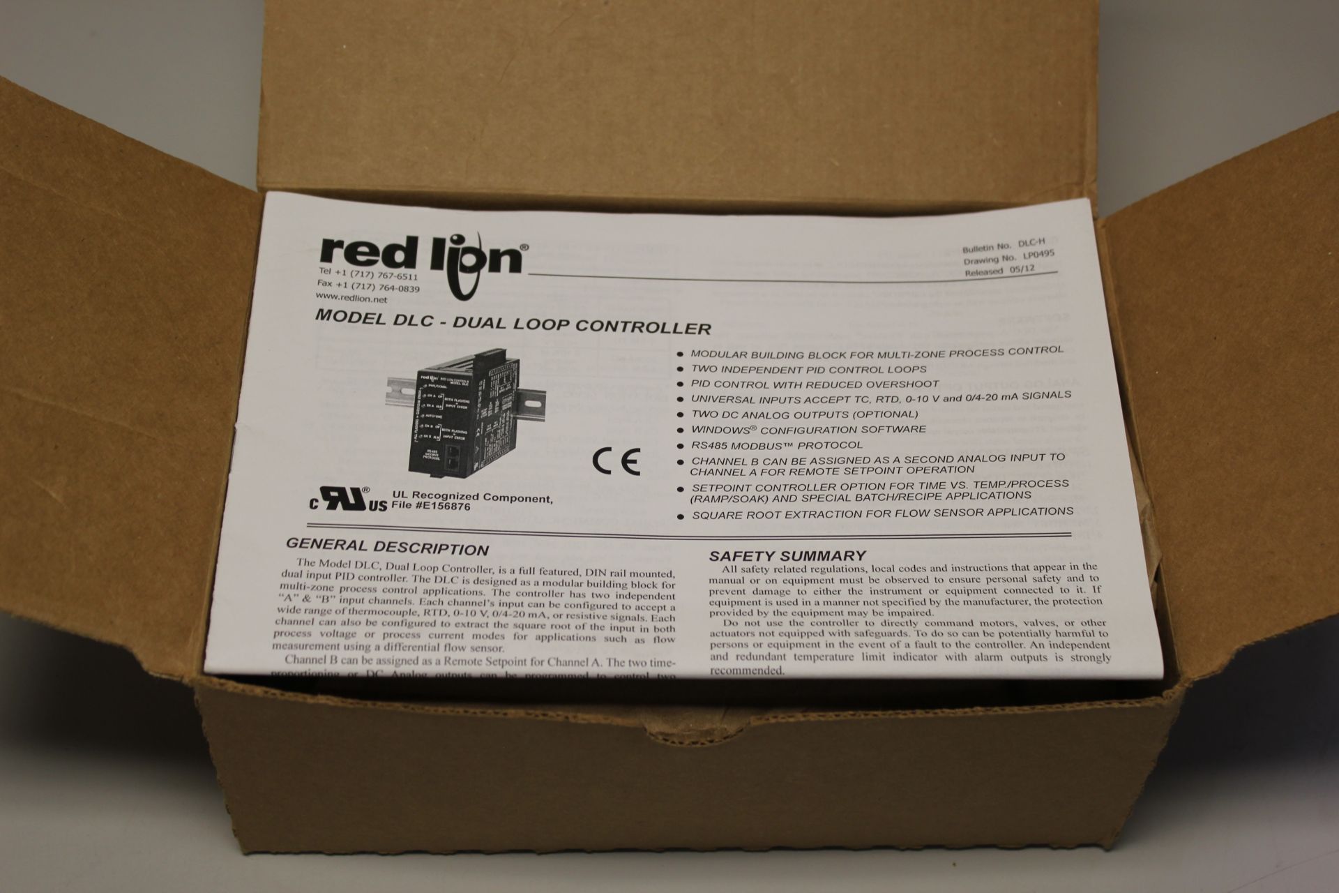 NEW RED LION DUAL LOOP PID CONTROLLER - Image 3 of 6