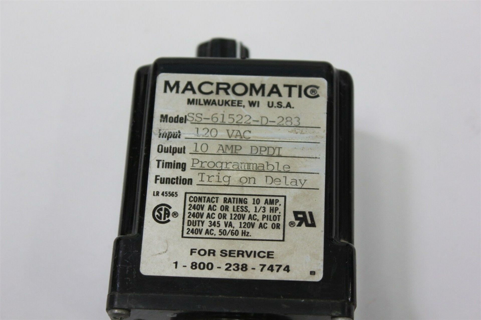 MACROMATIC TIME RANGER PROGRAMMABLE TIMER - Image 3 of 5