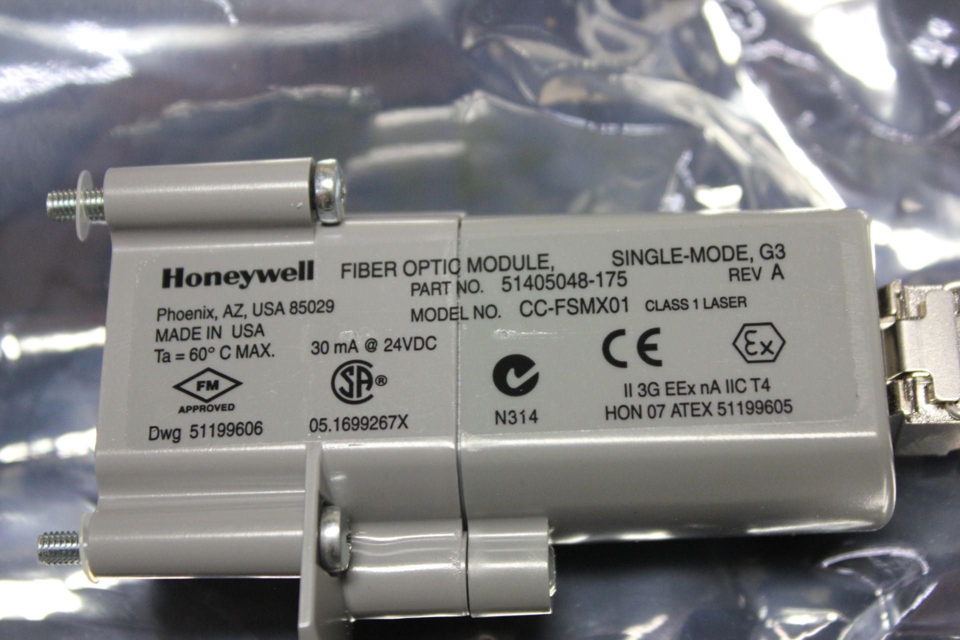 NEW HONEYWELL FIBER OPTIC MODULE - Image 3 of 6