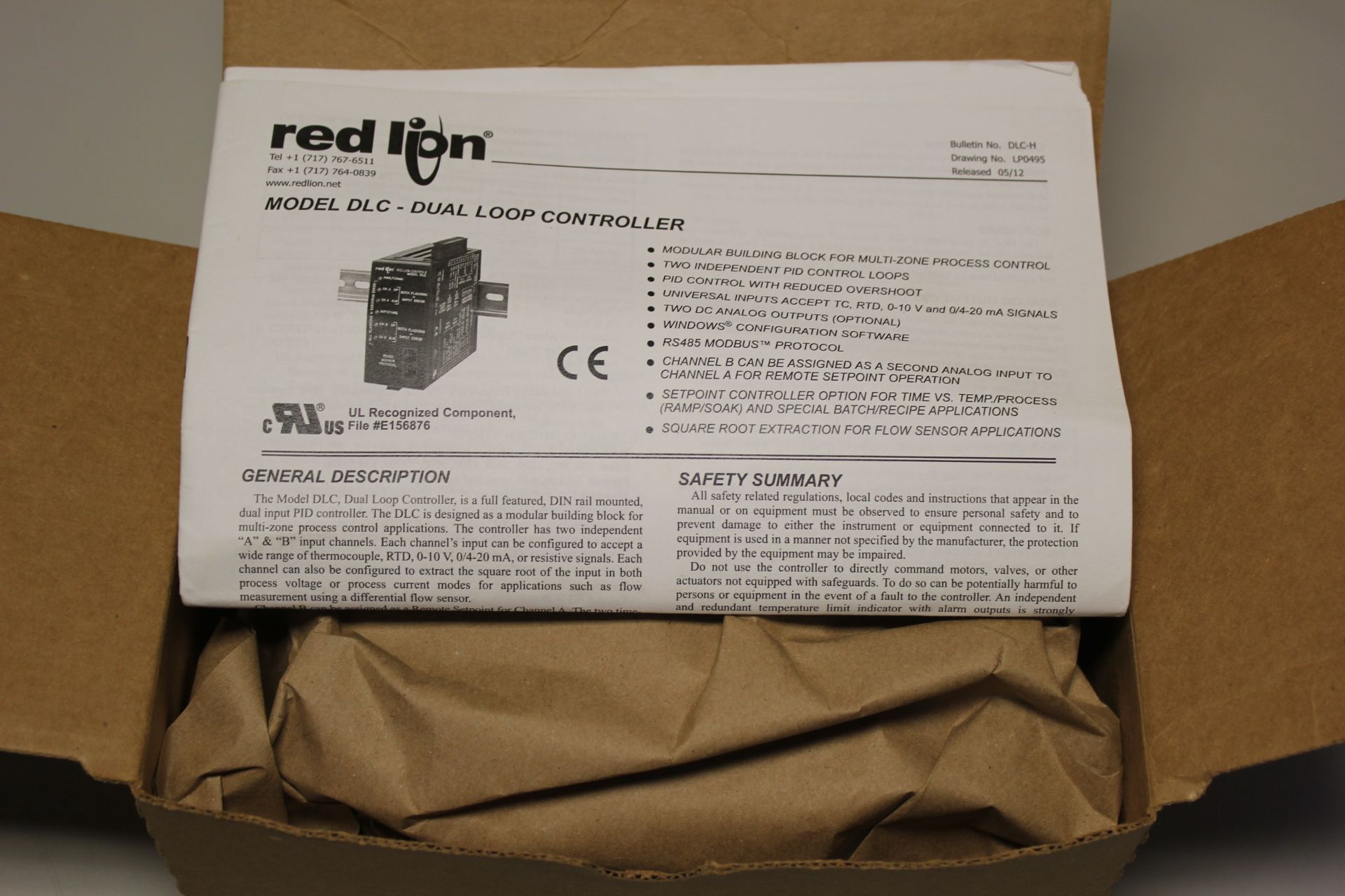 NEW RED LION DUAL LOOP PID CONTROLLER - Image 3 of 8