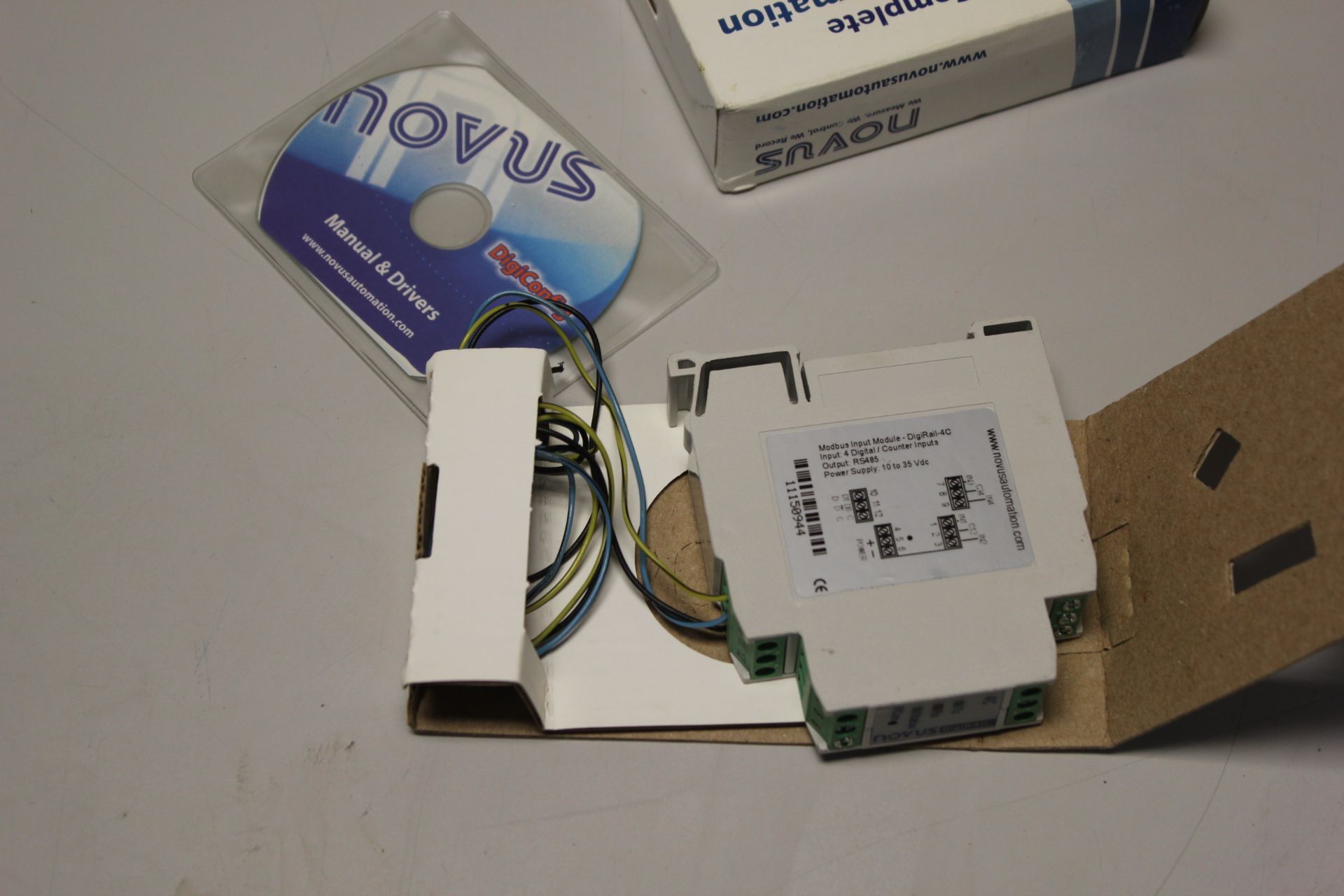 NEW NOVUS DIGIRAIL DIGITAL COUNTER & INPUT MODULE - Image 3 of 5