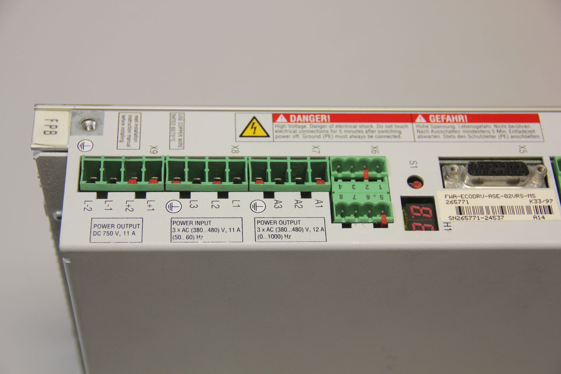 INDRAMAT DIGITAL SERVO CONTROLLER - Image 2 of 6