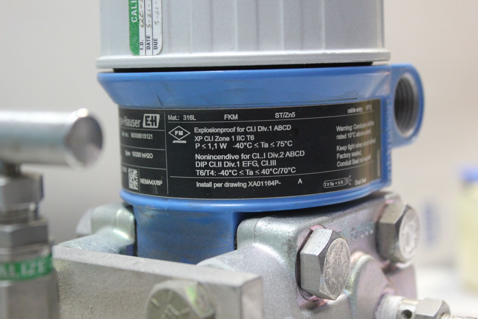 ENDRESS HAUSER DIFFERENTIAL PRESSURE TRANSMITTER - Image 2 of 7