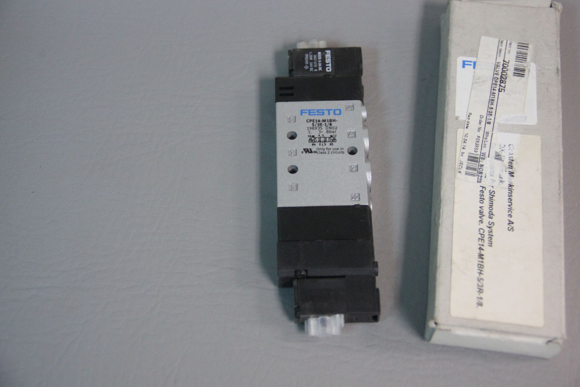 NEW FESTO SOLENOID VALVE - Image 2 of 3