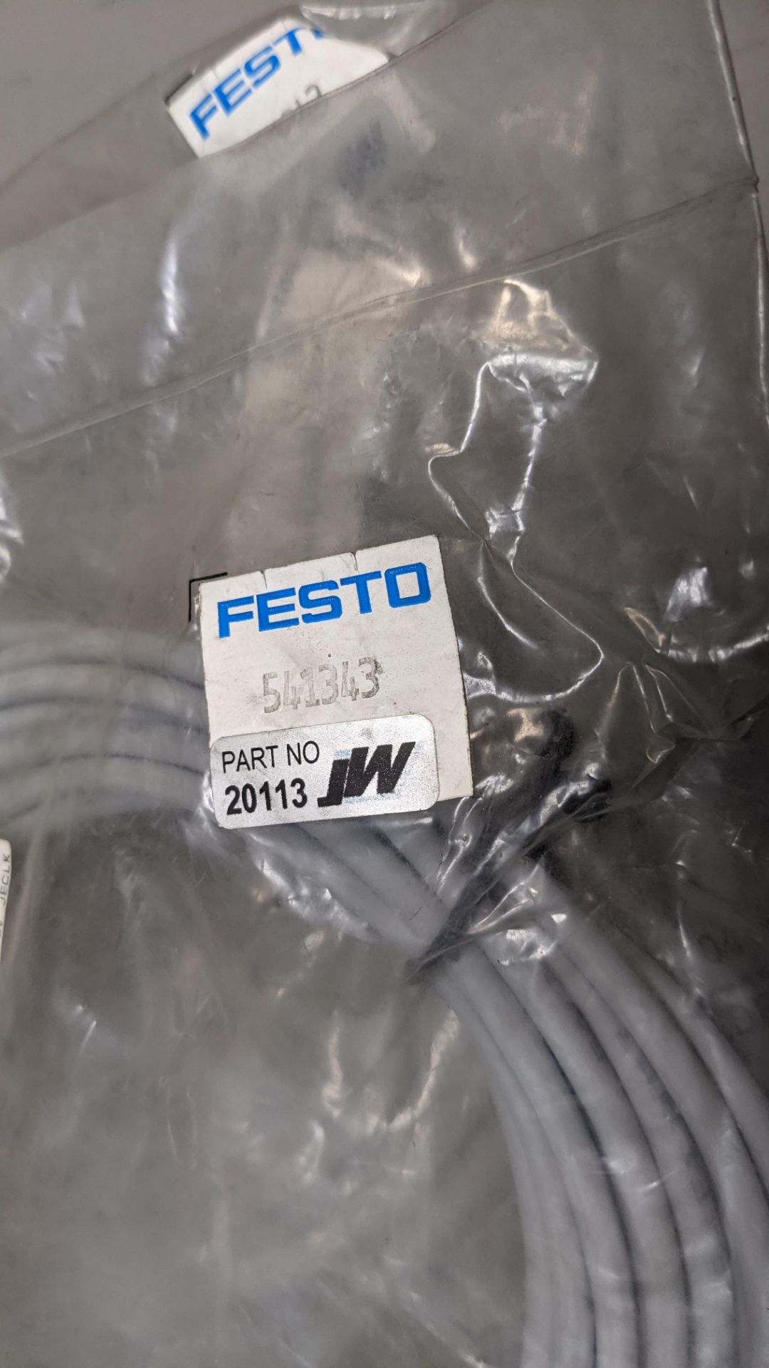 LOT OF NEW FESTO SENSOR CABLE ASSEMBLIES - Image 3 of 3