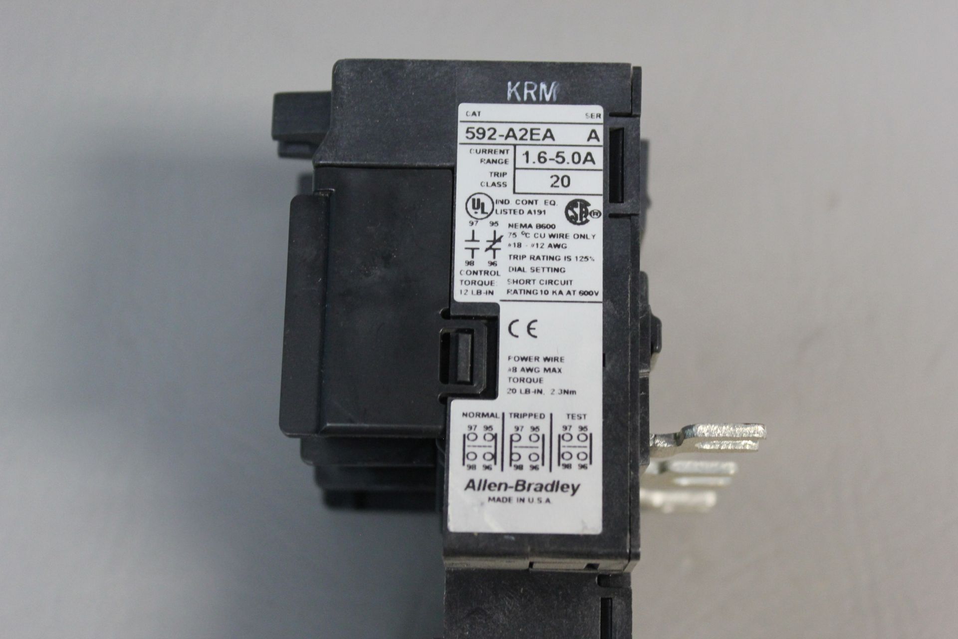 NEW ALLEN BRADLEY OVERLOAD RELAY - Image 3 of 4