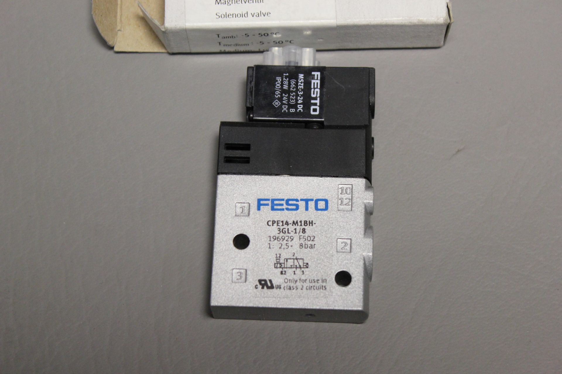 NEW FESTO SOLENOID VALVE - Image 2 of 2