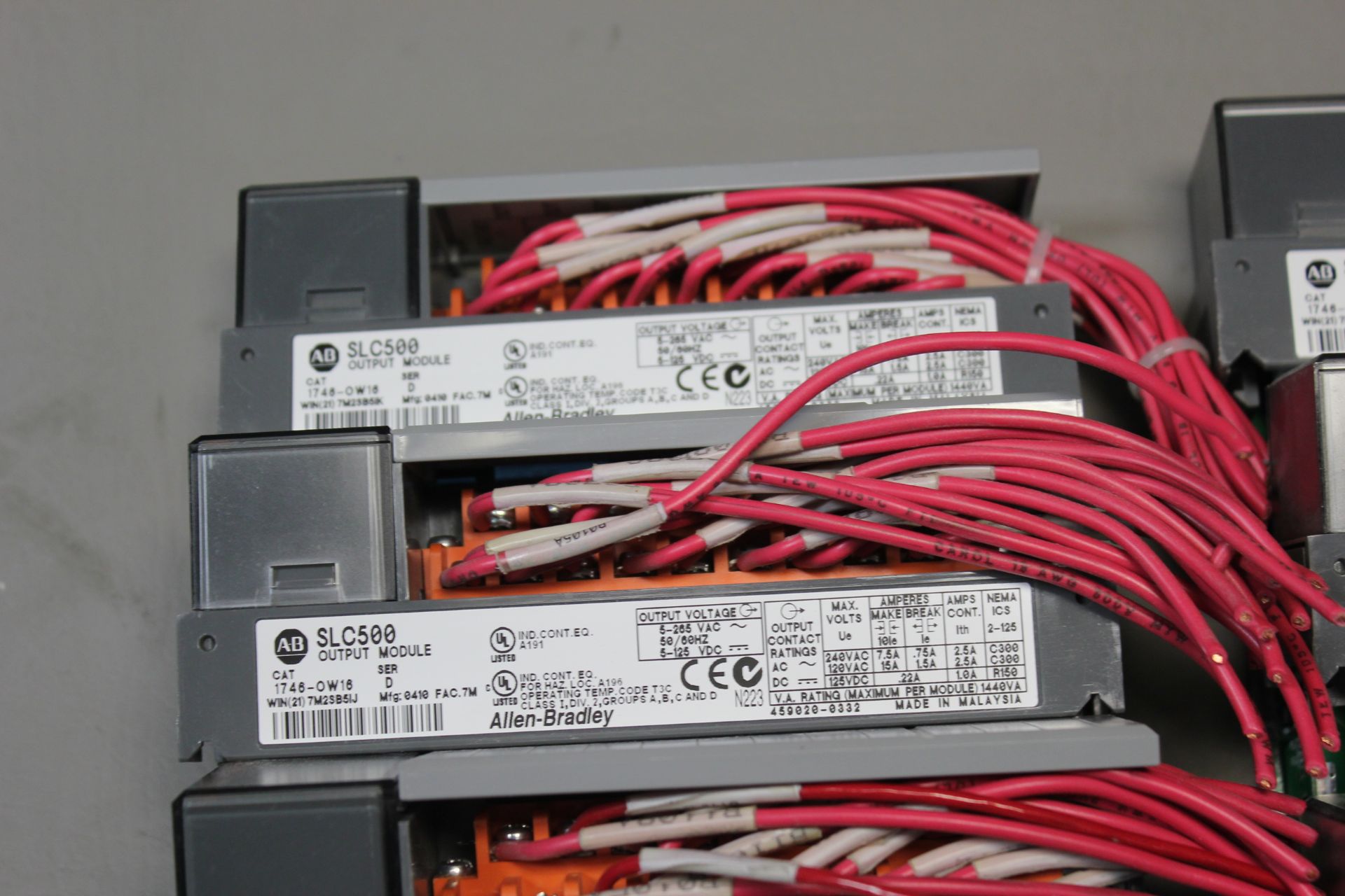 LOT OF ALLEN BRADLEY PLC MODULES - Image 5 of 6