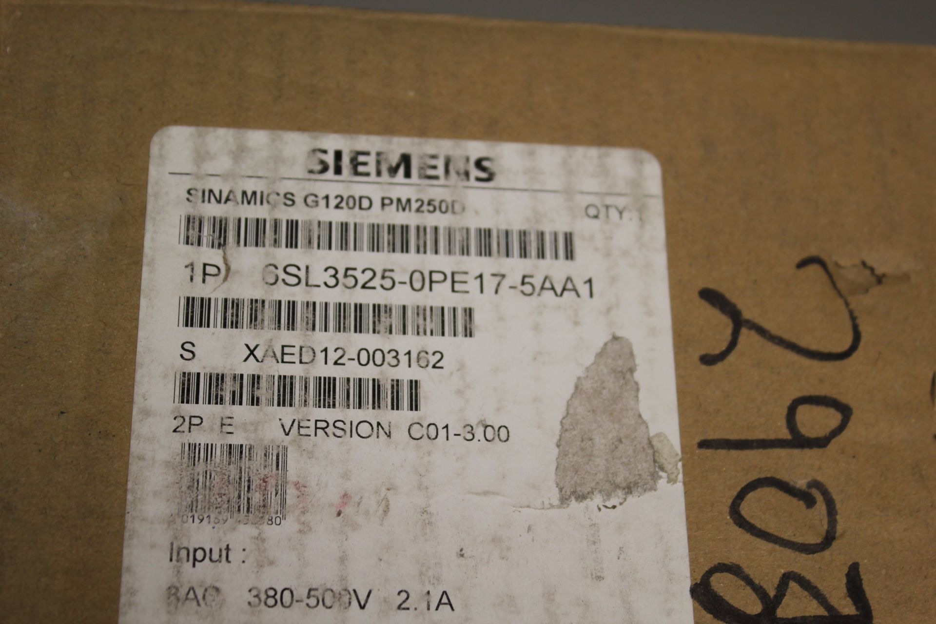 NEW SIEMENS SINAMICS G120D POWER MODULE - Image 7 of 8