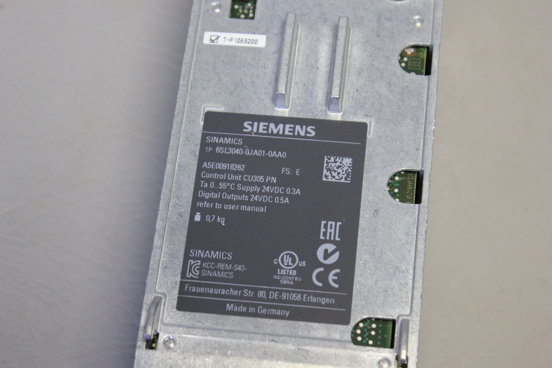 UNUSED SIEMENS SINAMICS CONTROL UNIT - Image 4 of 6