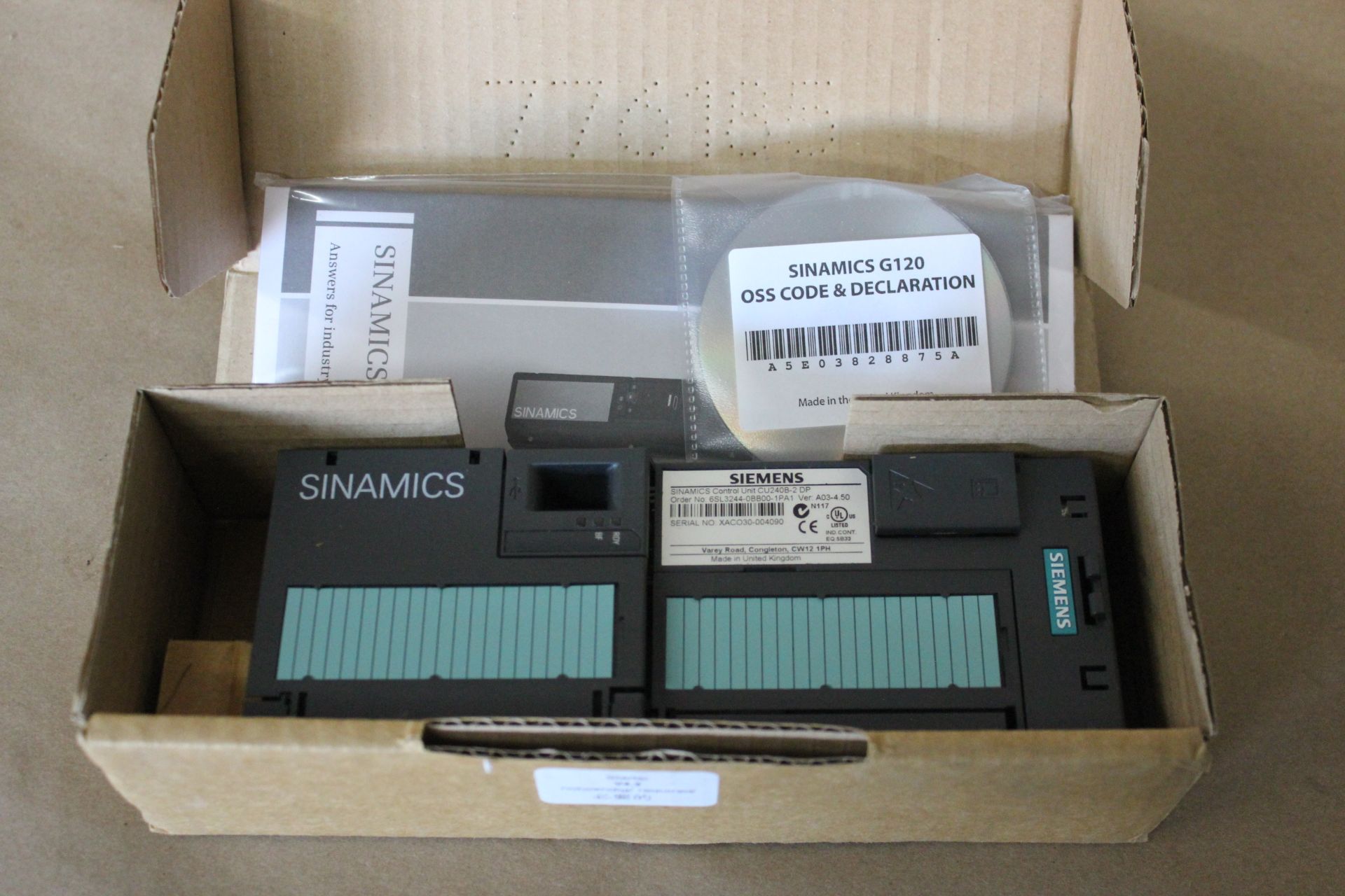 NEW SIEMENS SINAMICS PLC COTROL UNIT - Image 5 of 6