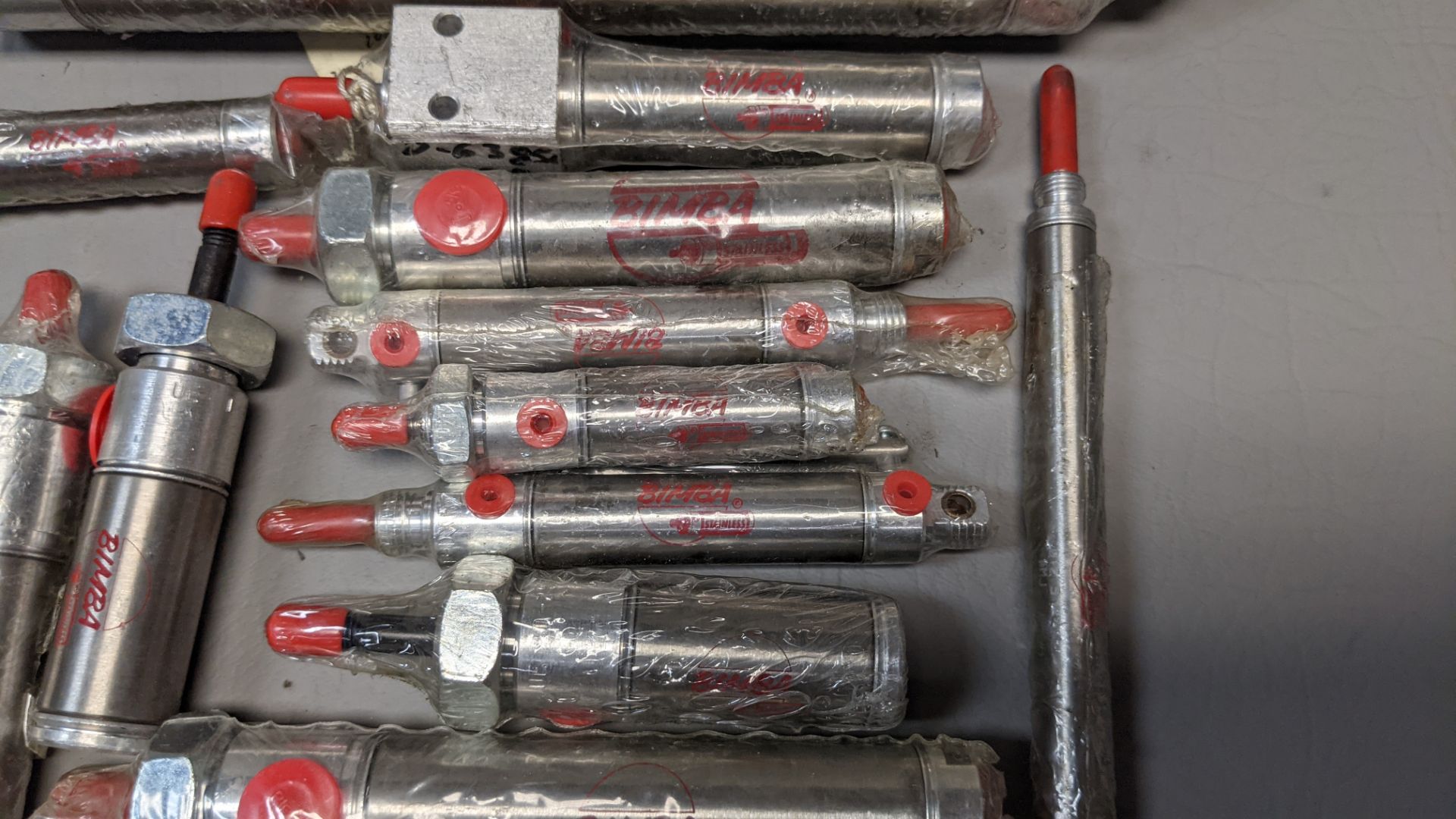 LARGE LOT OF NEW BIMBA PNEUMATIC CYLINDERS - Image 3 of 6