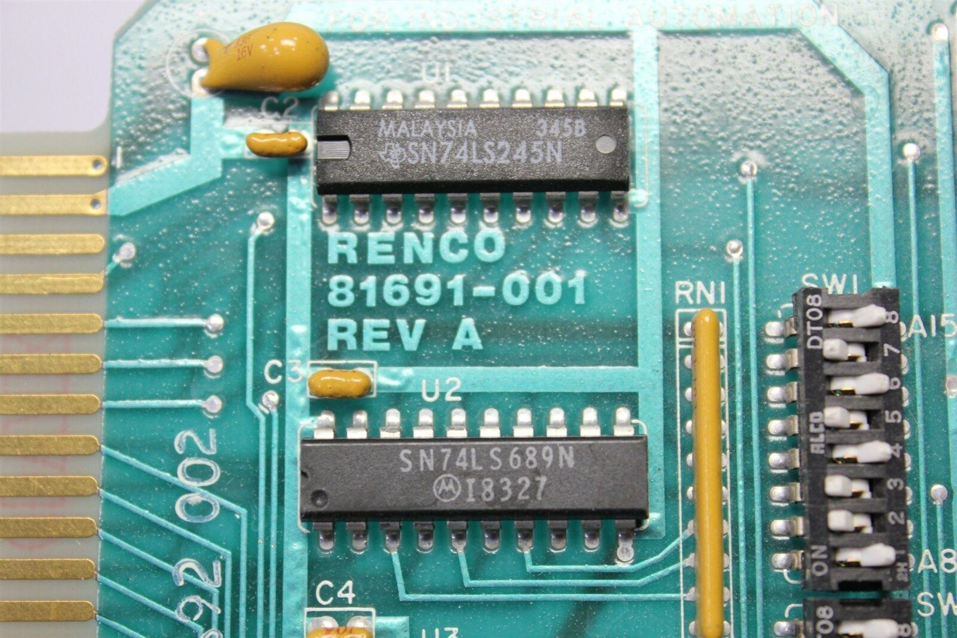 RENCO D/A CONVERTER MOTION CONTROL BOARD - Image 2 of 4