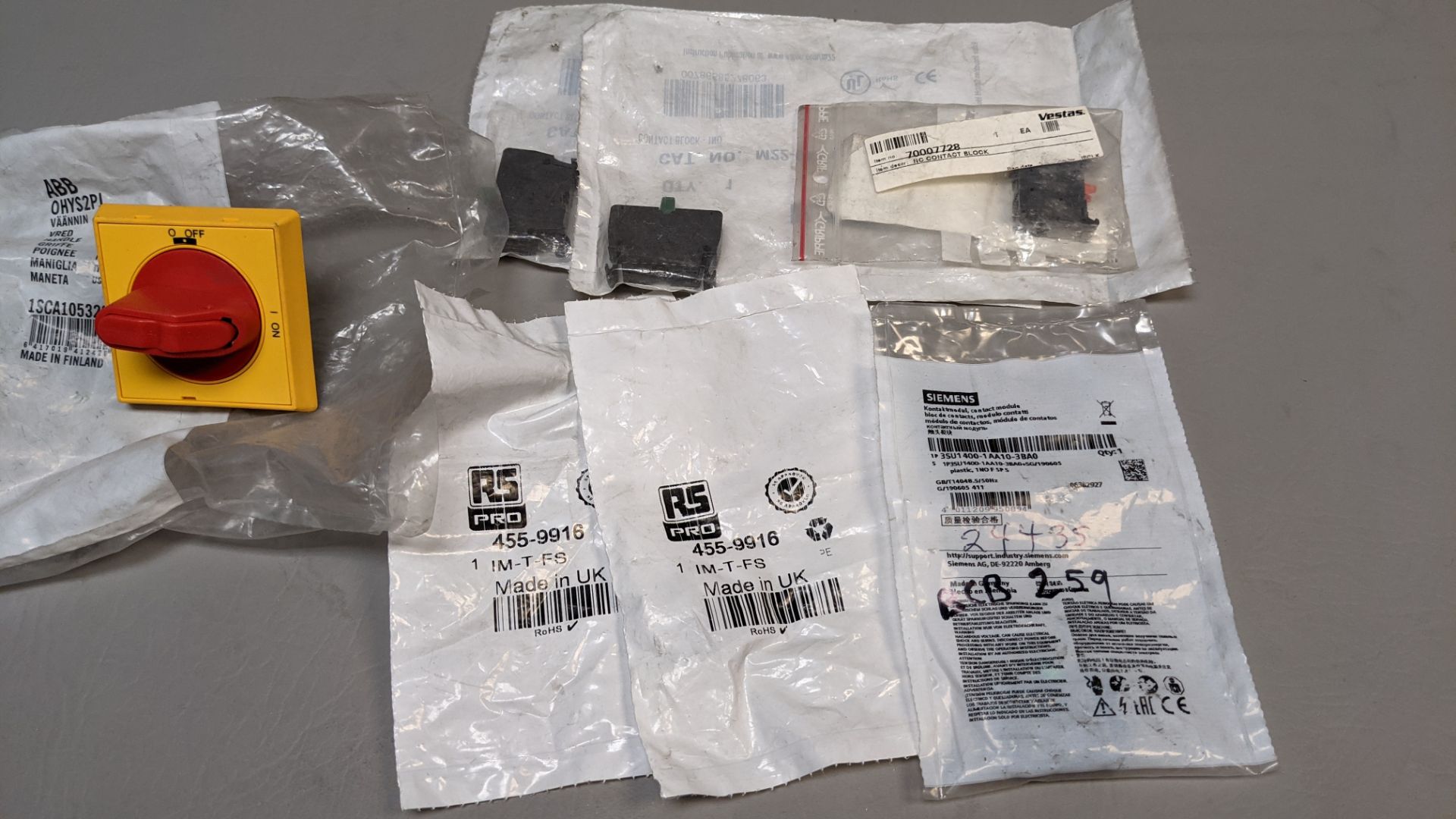 LOT OF MRO PARTS