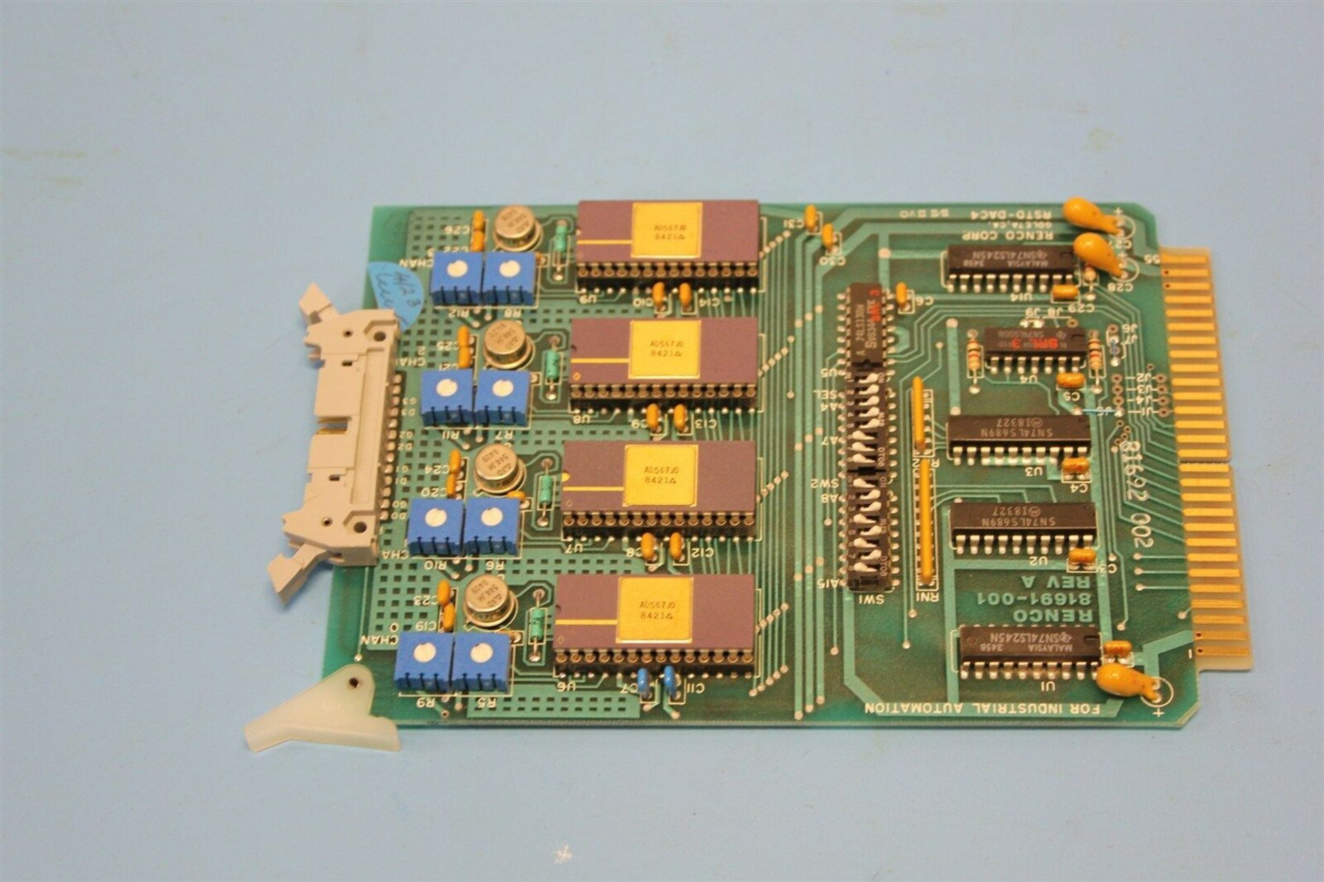 RENCO D/A CONVERTER MOTION CONTROL BOARD