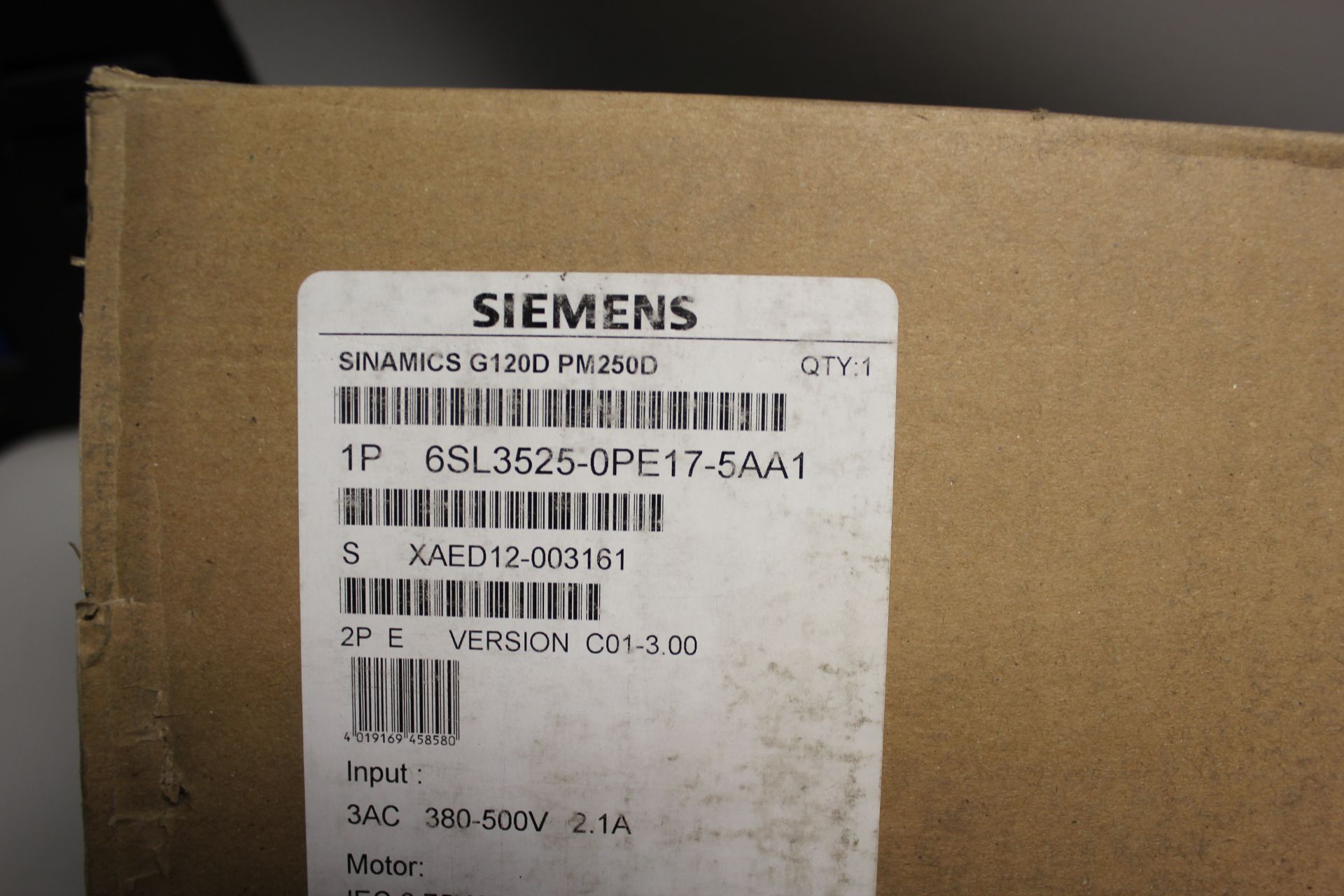 NEW SIEMENS SINAMICS G120D POWER MODULE - Image 3 of 6