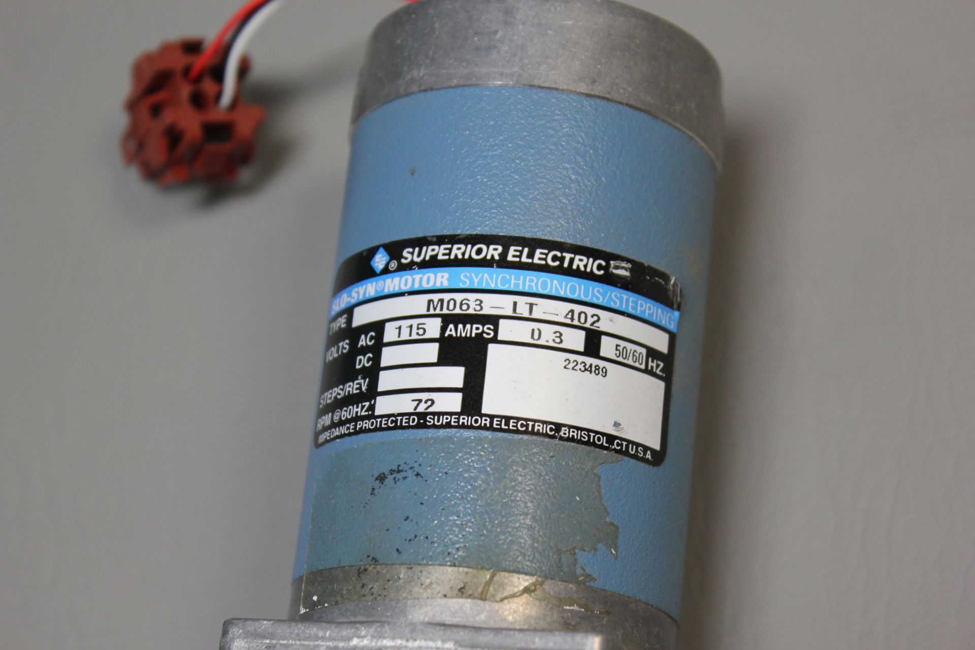 SUPERIOR ELECTRIC SLO-SYN STEPPER MOTOR - Image 2 of 3