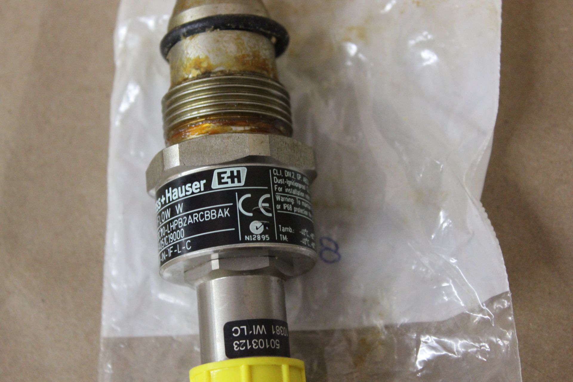 NEW ENDRESS HAUSER ULTRASONIC FLOW SENSOR - Image 3 of 6