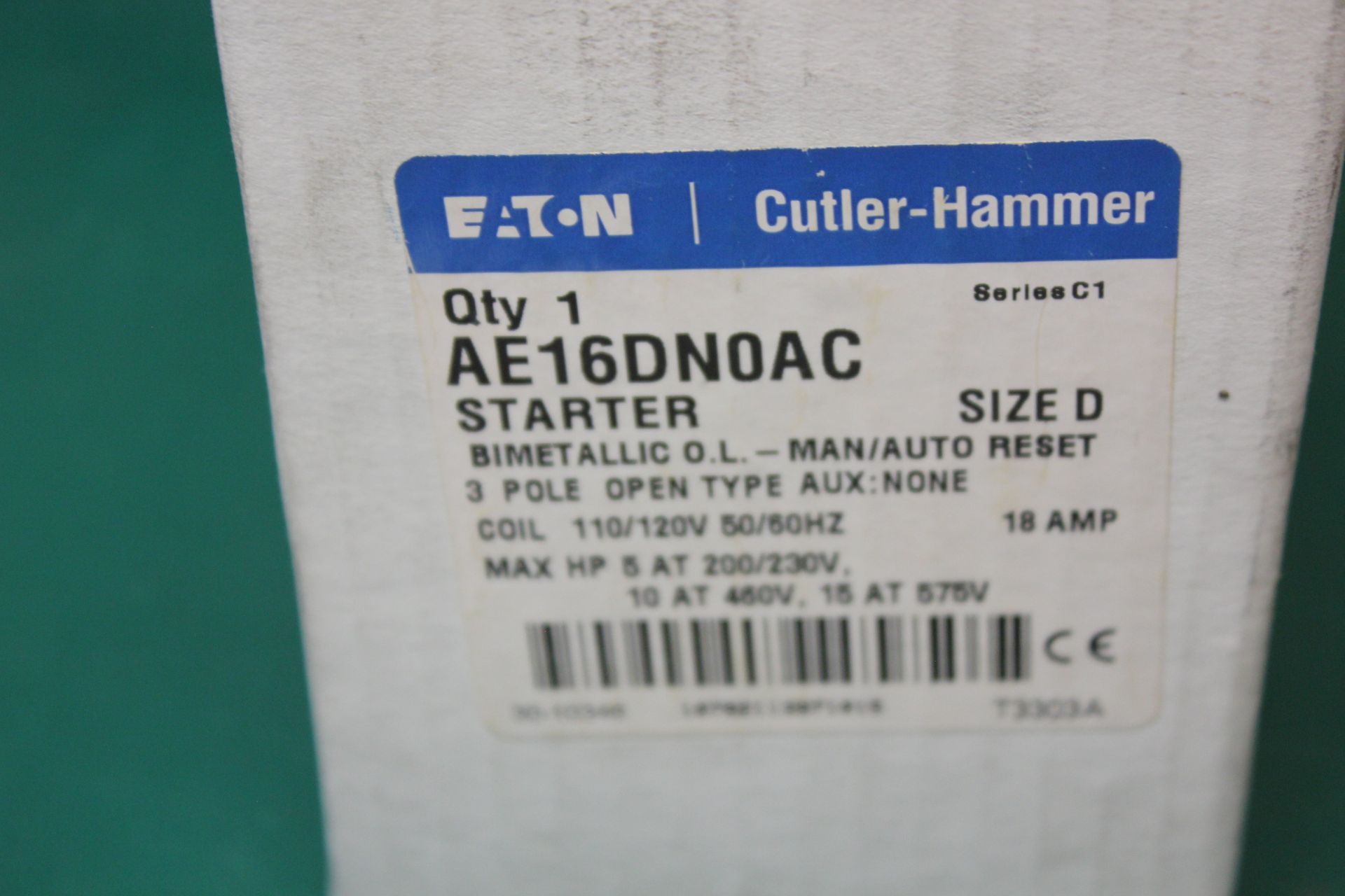 NEW IN BOX CUTLER HAMMER STARTER - Image 2 of 2