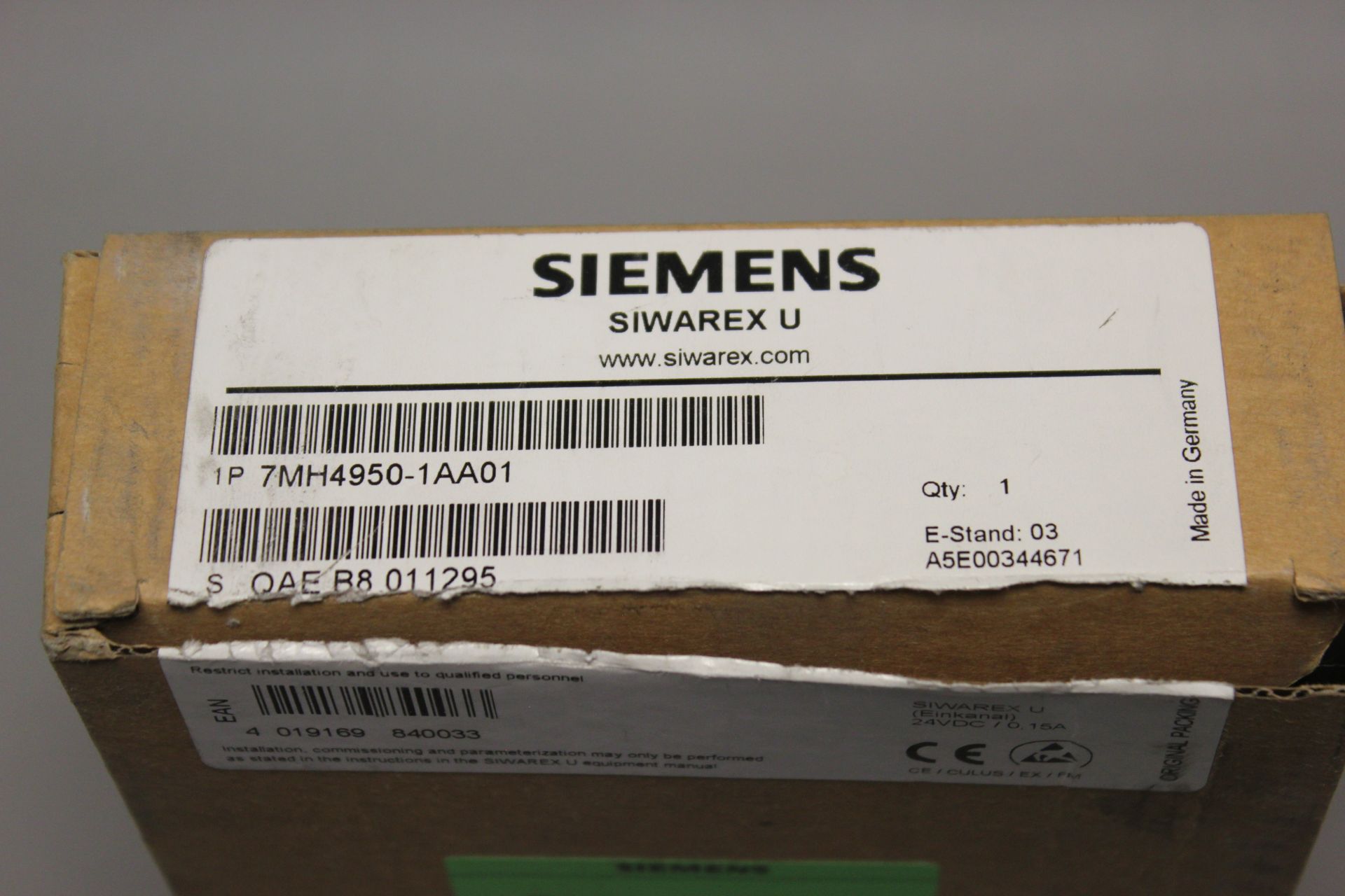 NEW SIEMENS SIWAREX U WEIGHING MODULE - Image 2 of 6