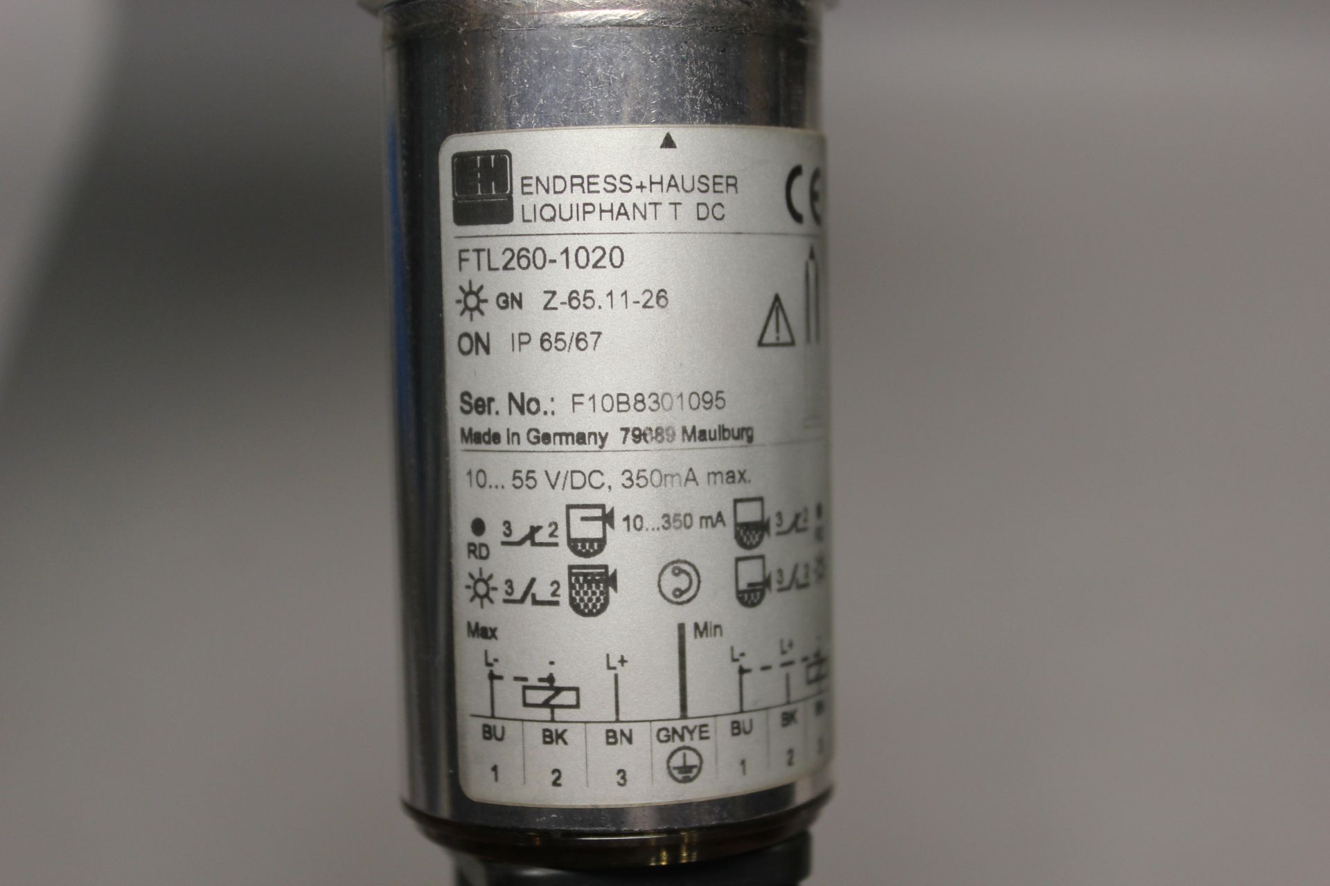 UNUSED ENDRESS HAUSER LIQUIPHANT LIQUID LEVEL SENSOR - Image 2 of 5