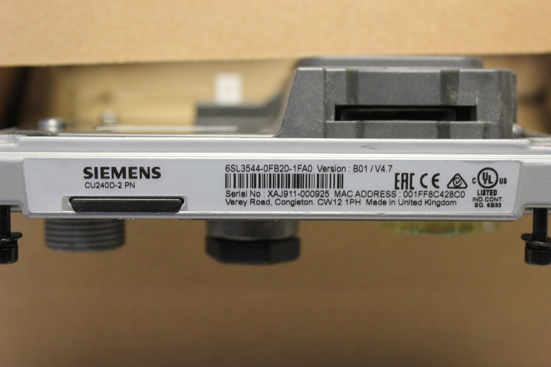 NEW SIEMENS G120D CONTROL UNIT - Image 6 of 6