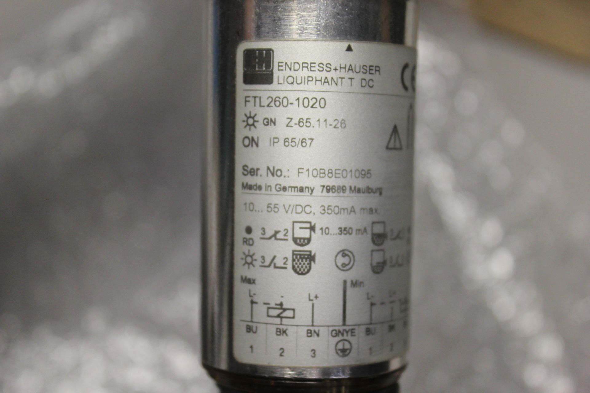 NEW ENDRESS HAUSER LIQUIPHANT LIQUID LEVEL SENSOR - Image 4 of 5