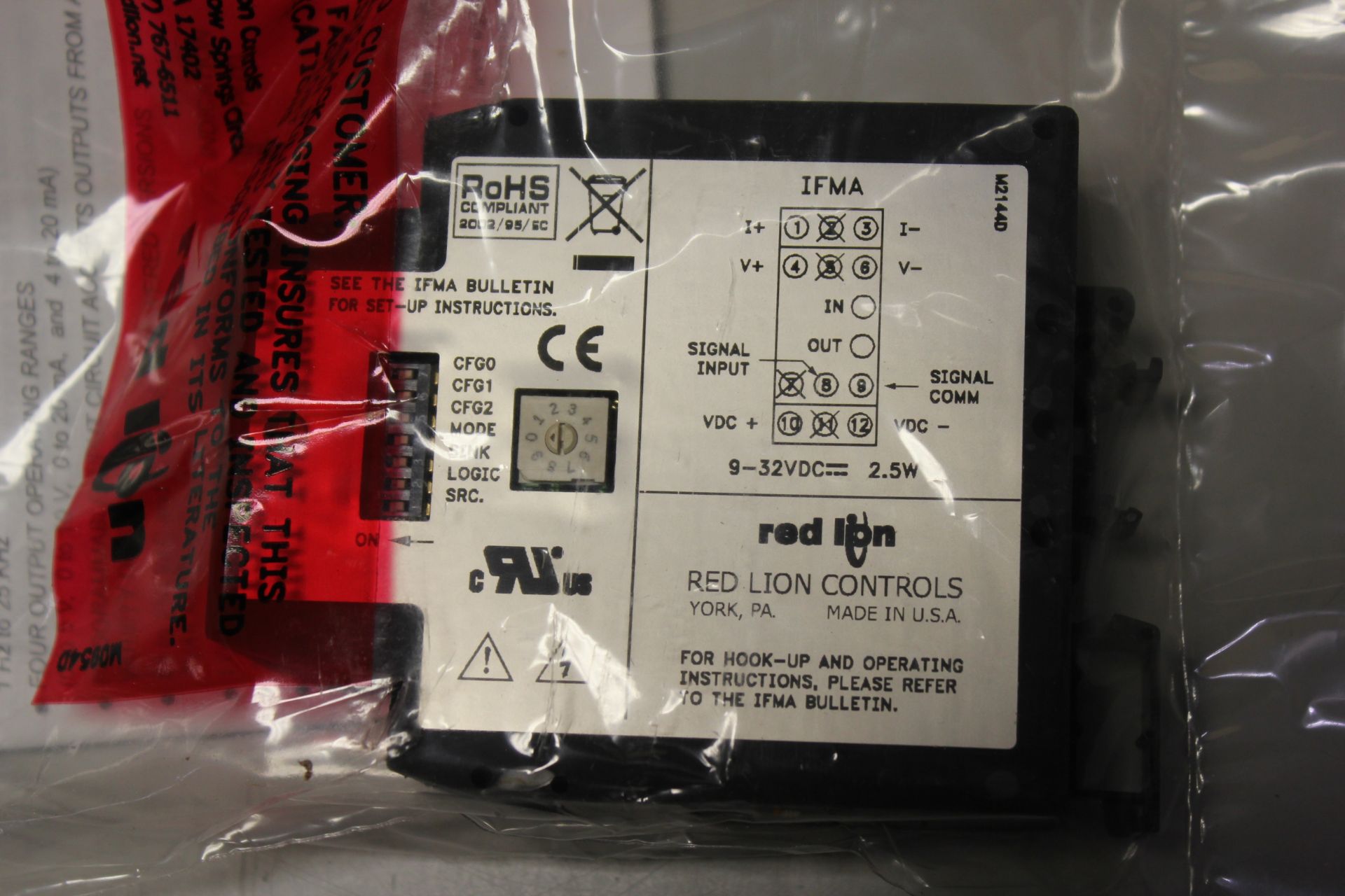 NEW RED LION FREQUENCY TO ANALOG CONVERTER - Image 7 of 8