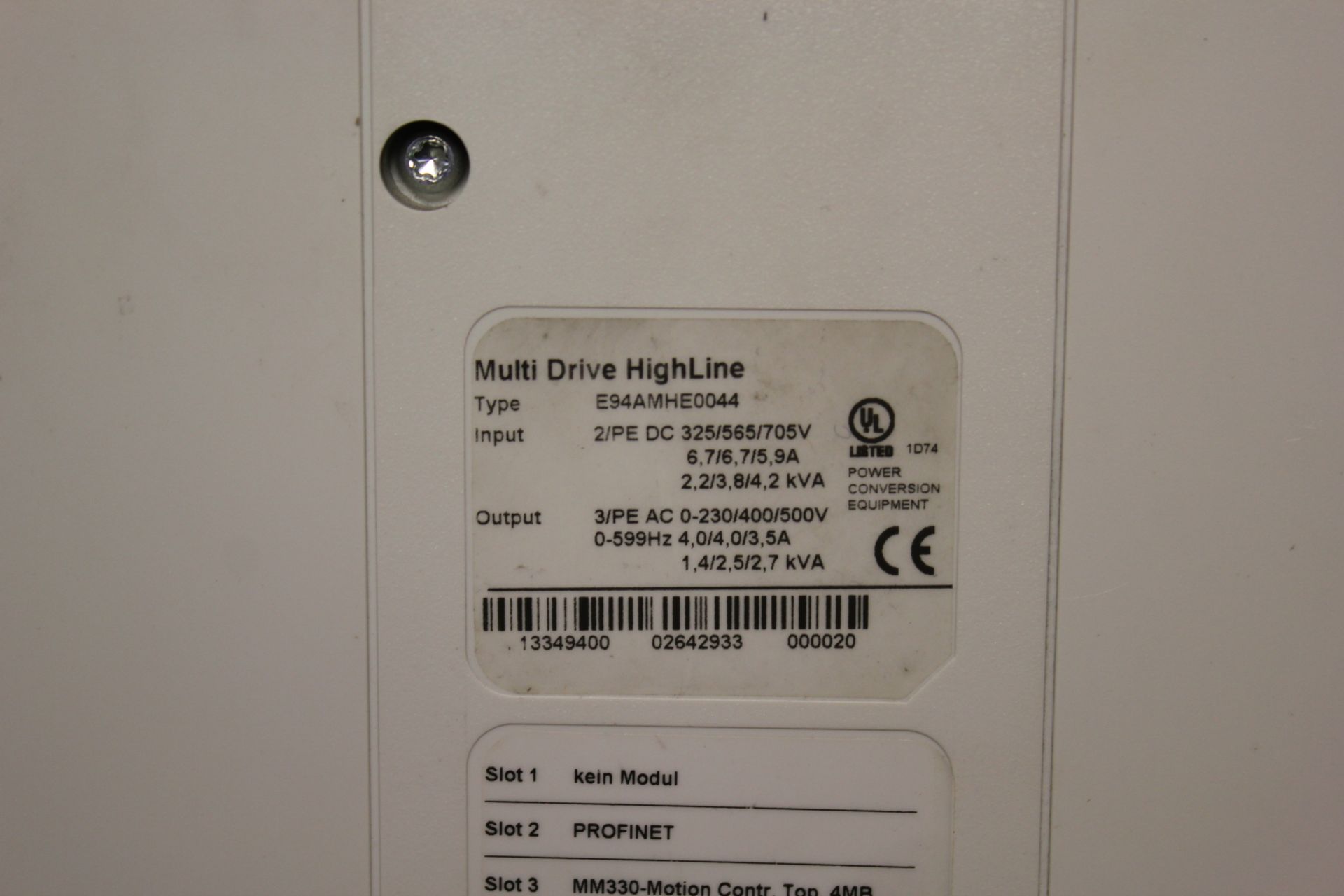 LENZE MULTI DRIVE SERVO DRIVE - Image 9 of 18