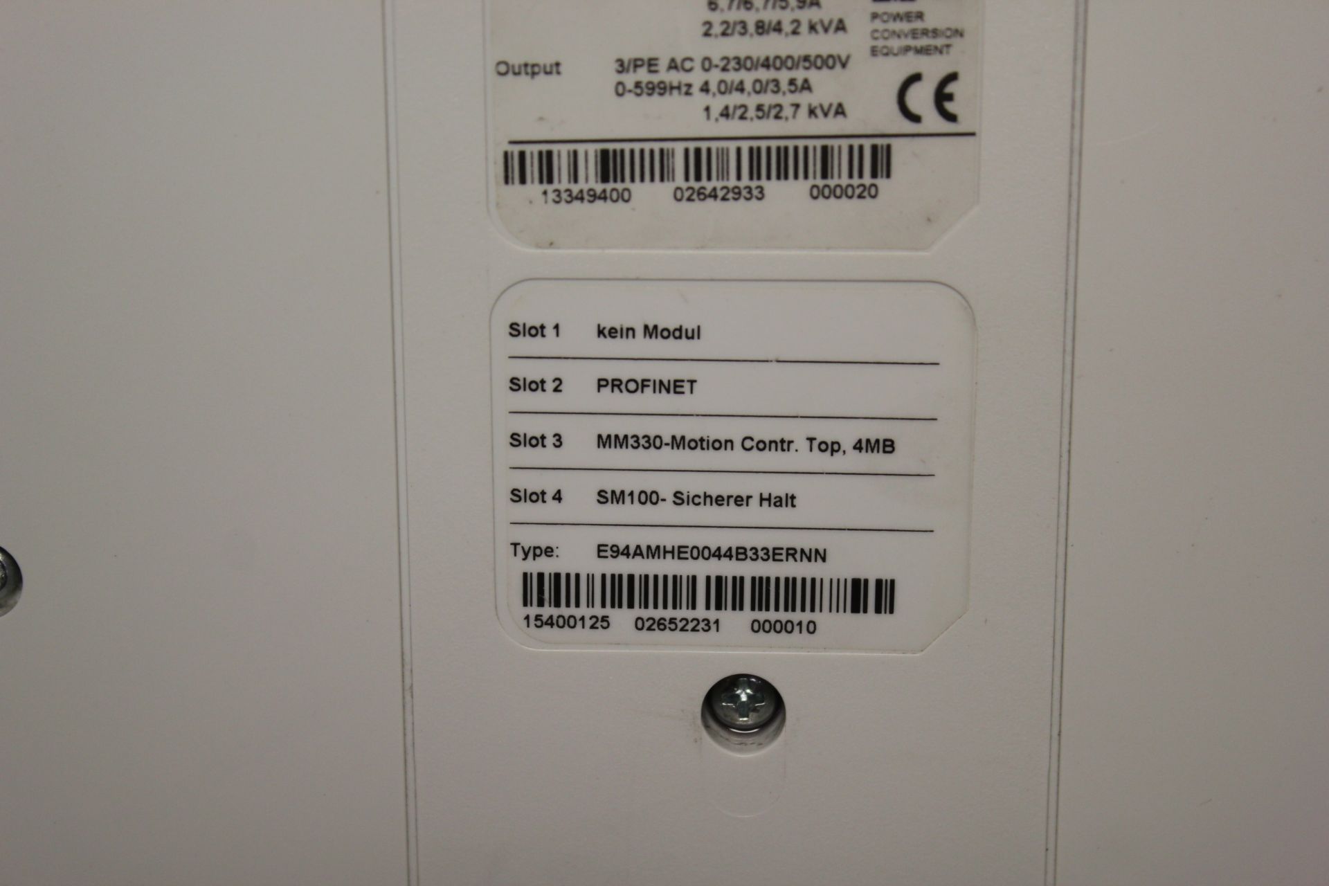 LENZE MULTI DRIVE SERVO DRIVE - Image 10 of 18