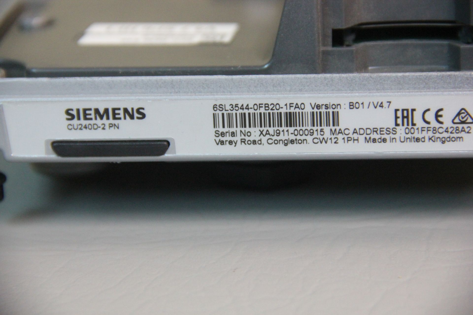 SIEMENS G120D CONTROL UNIT - Image 5 of 5