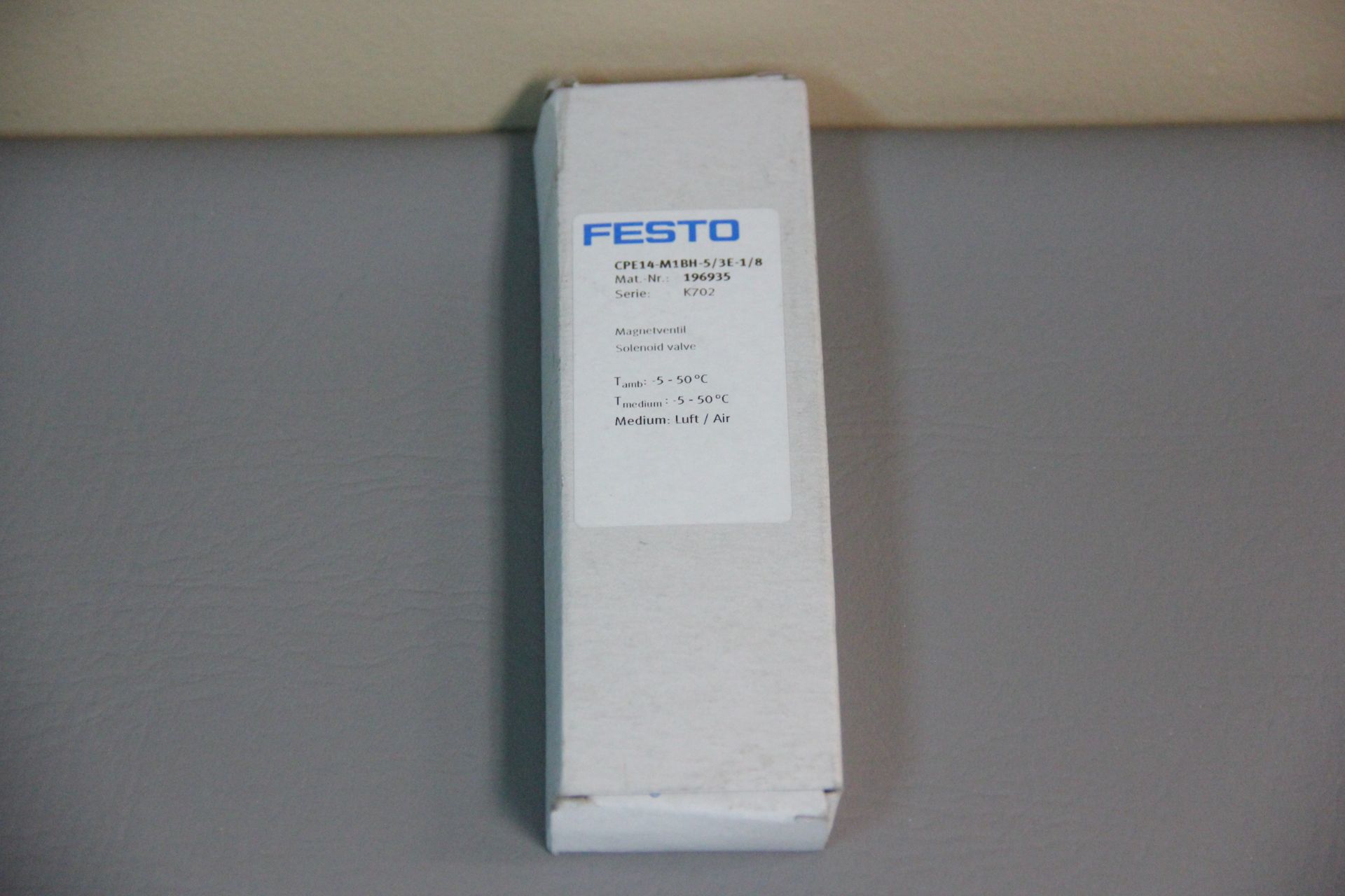 NEW FESTO SOLENOID VALVE