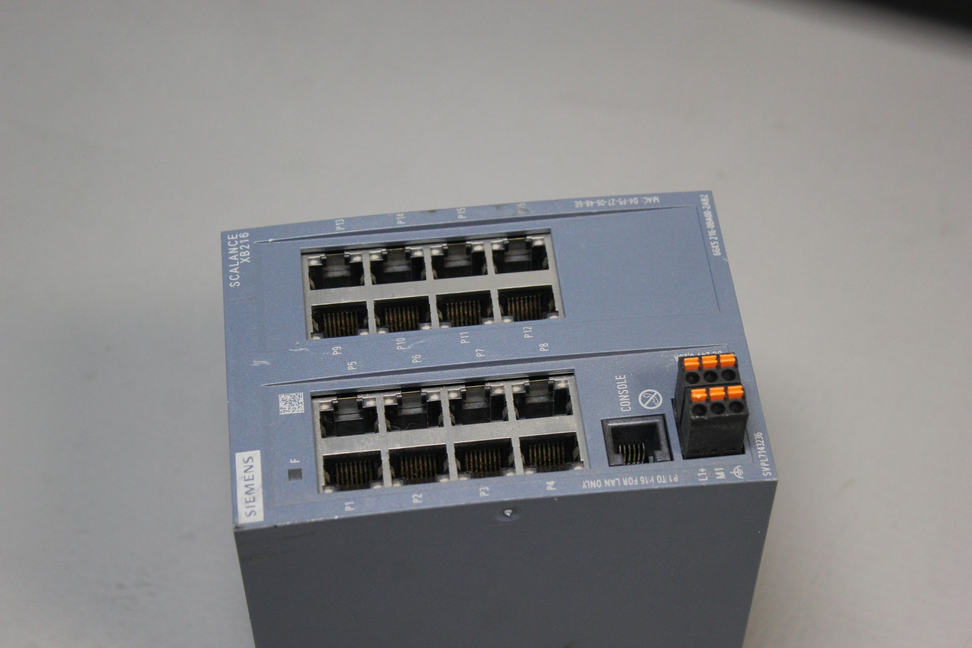 SIEMENS SCALANCE INDUSTRIAL ETHERNET SWITCH - Image 2 of 3