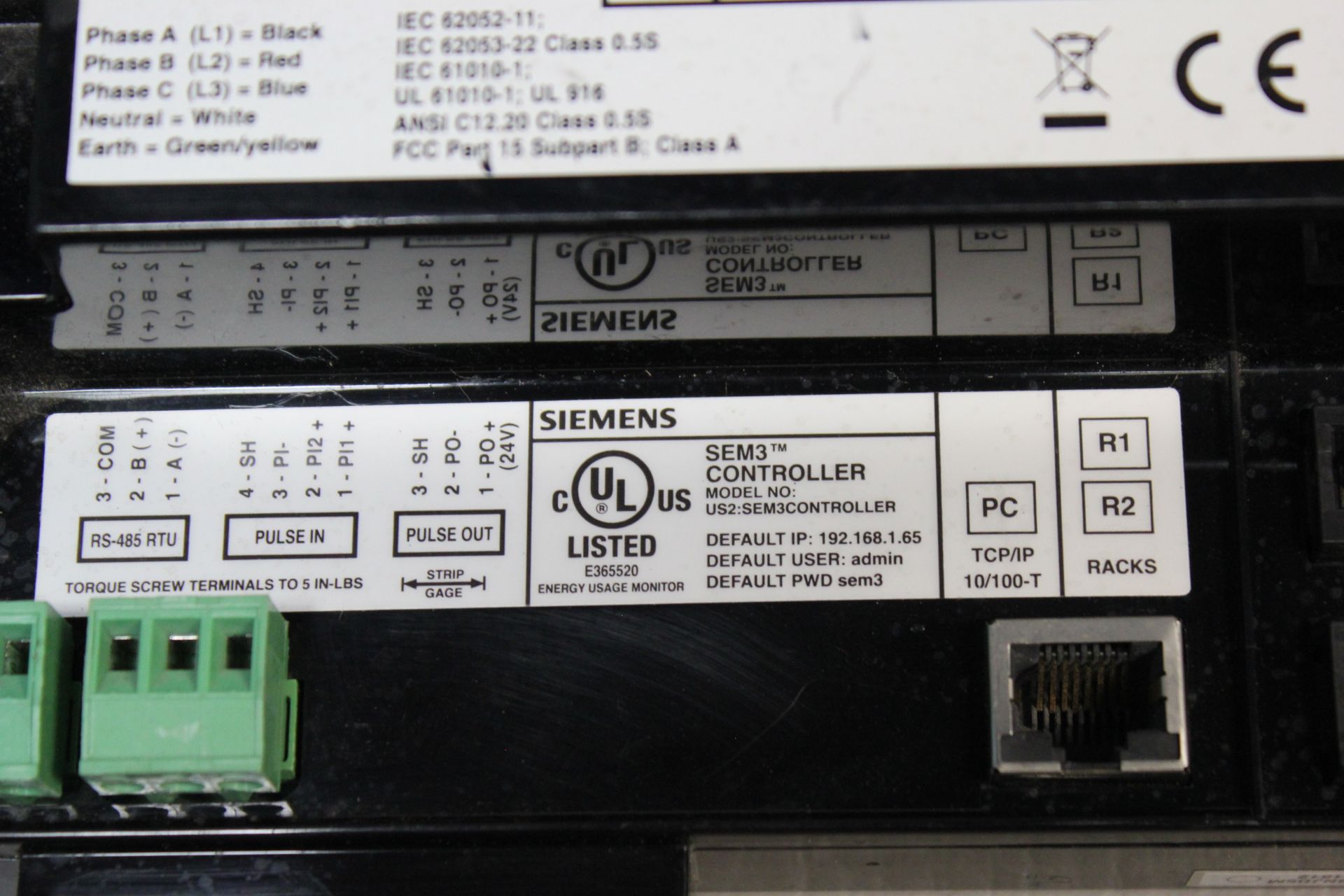 SIEMENS SEM3 CONTROLLER - Image 4 of 5