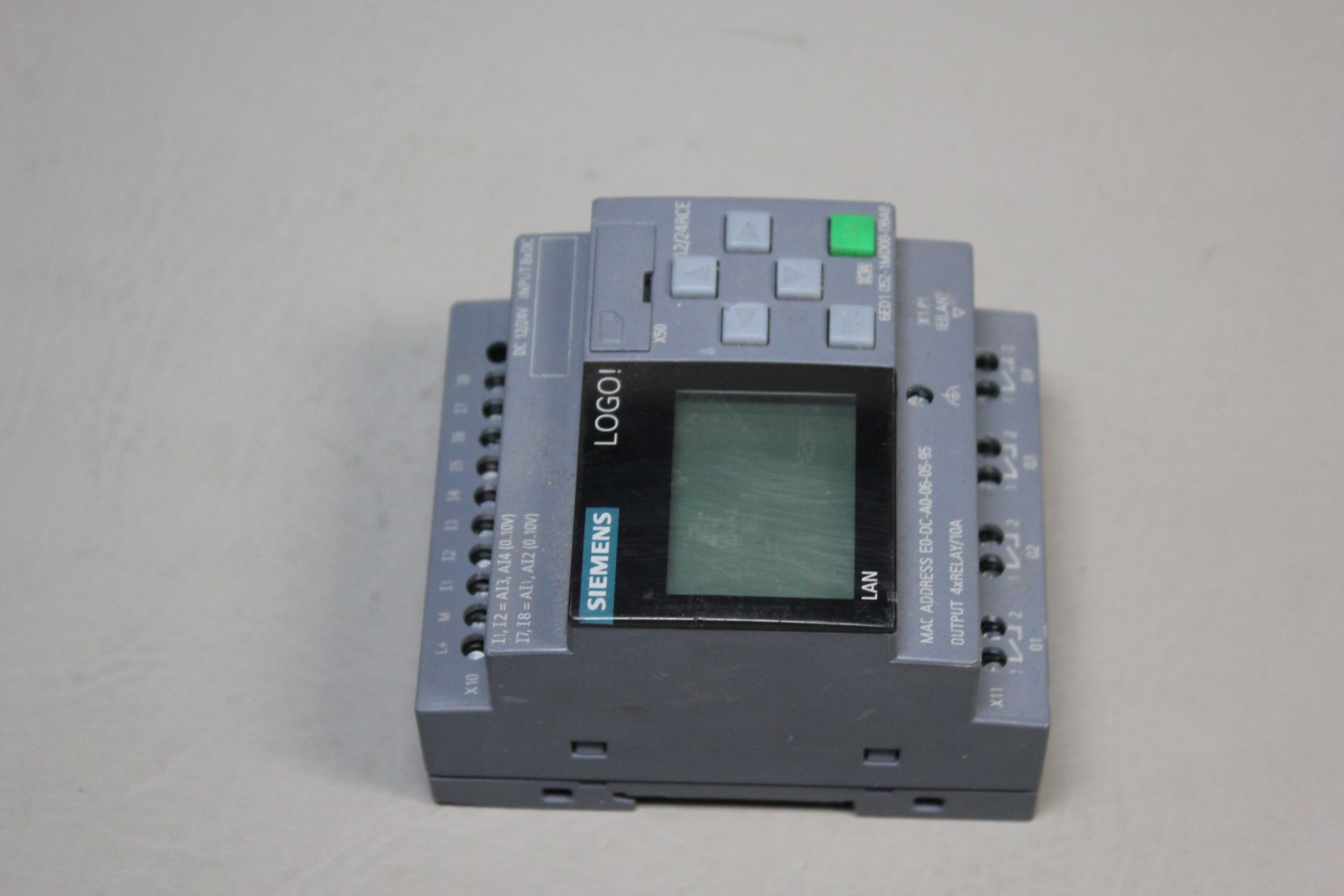 SIEMENS LOGO PLC MODULE WITH LCD - Image 2 of 3