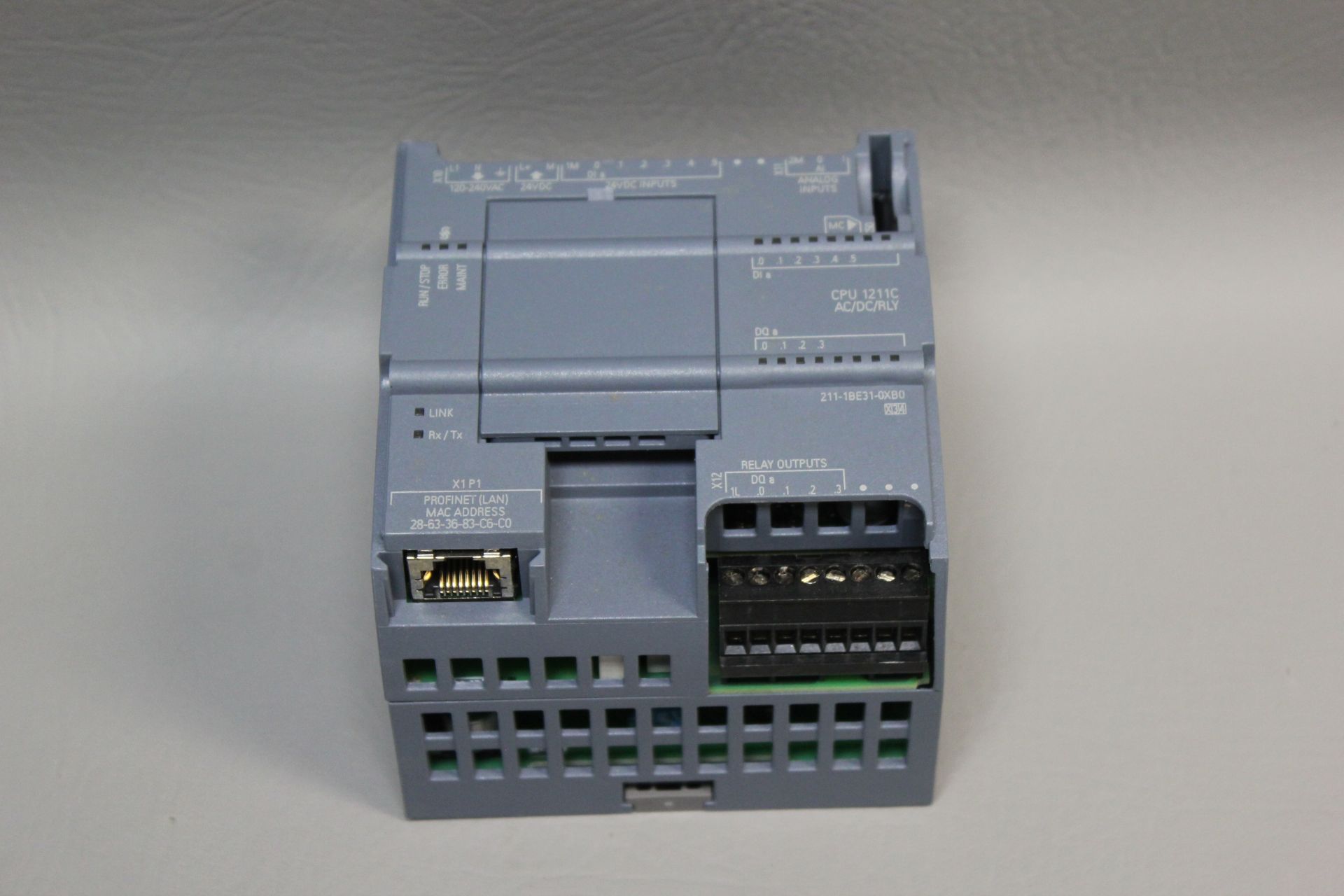 SIEMENS SIMATIC S7-1200 PLC CPU MODULE