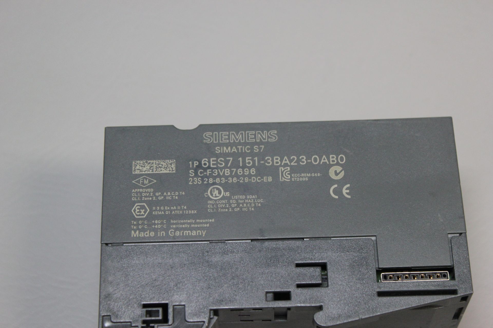 SIEMENS ET 200S PLC MODULE - Image 3 of 3