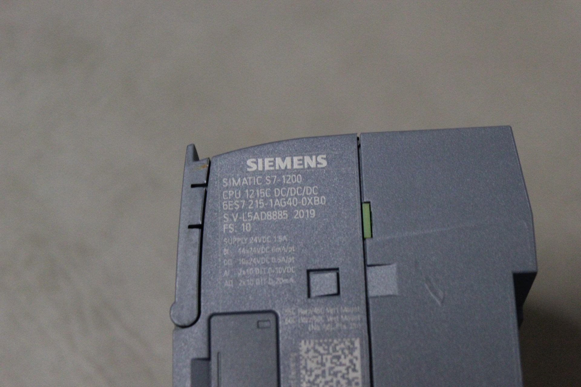 SIEMENS SIMATIC S7-1200 PLC CPU MODULE - Image 4 of 4