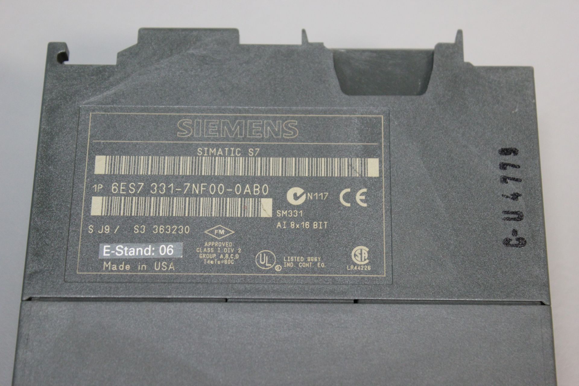 SIEMENS SIMATIC S7 ANALOG INPUT MODULE - Image 3 of 3