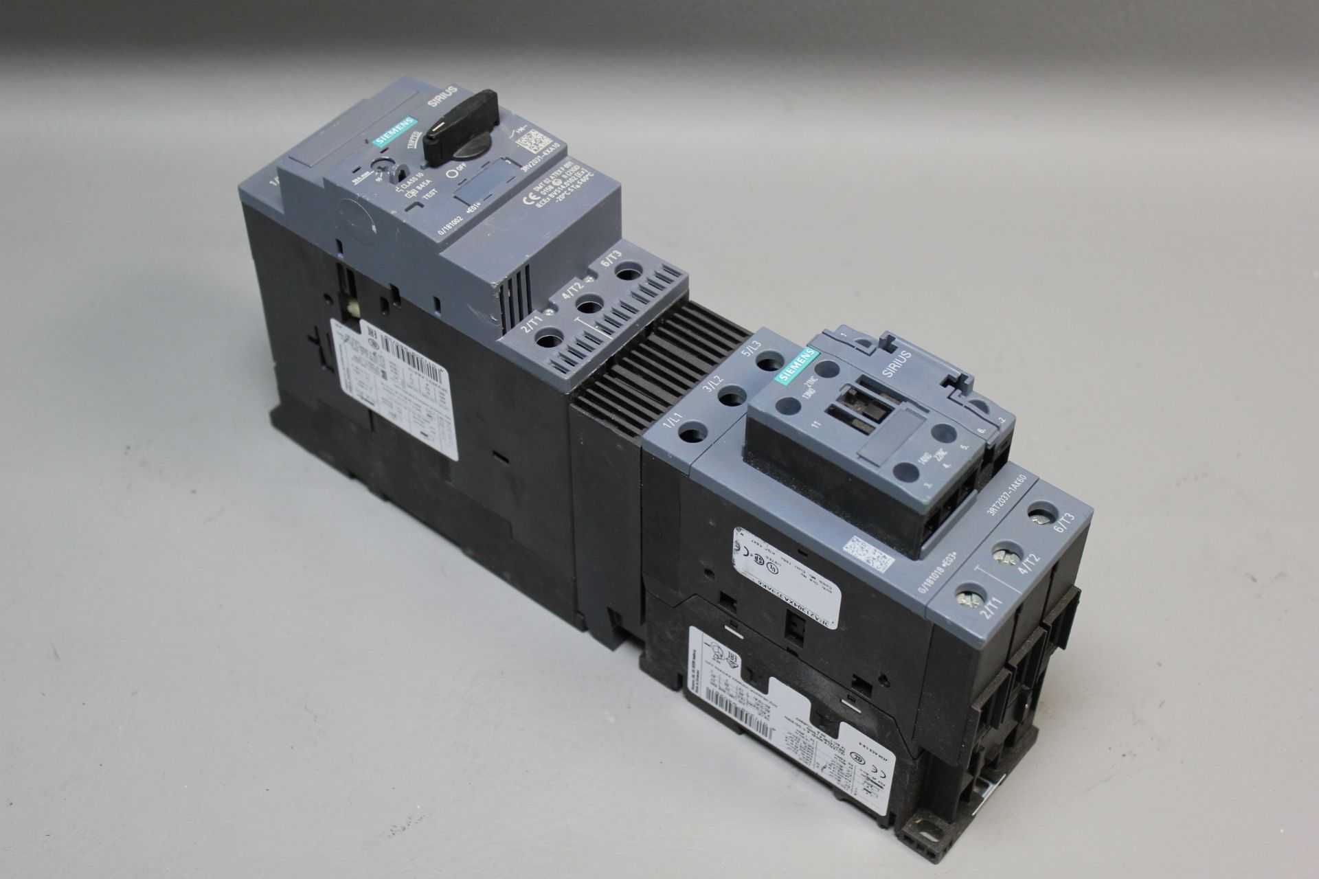 SIEMENS NON-REVERSING STARTER POWER CONTACTOR COMBO UNIT