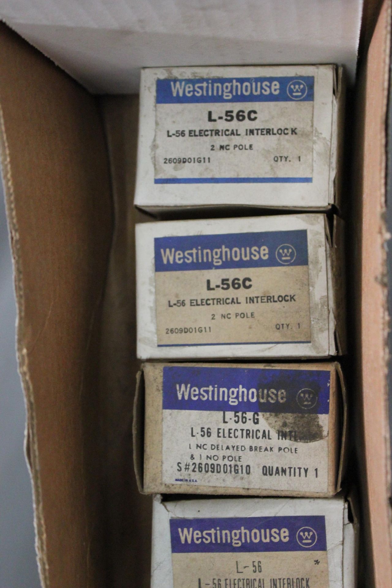 LOT OF NEW OLD STOCK WESTIGHOUSE ELECTRICAL INTERLOCKS - Image 2 of 5